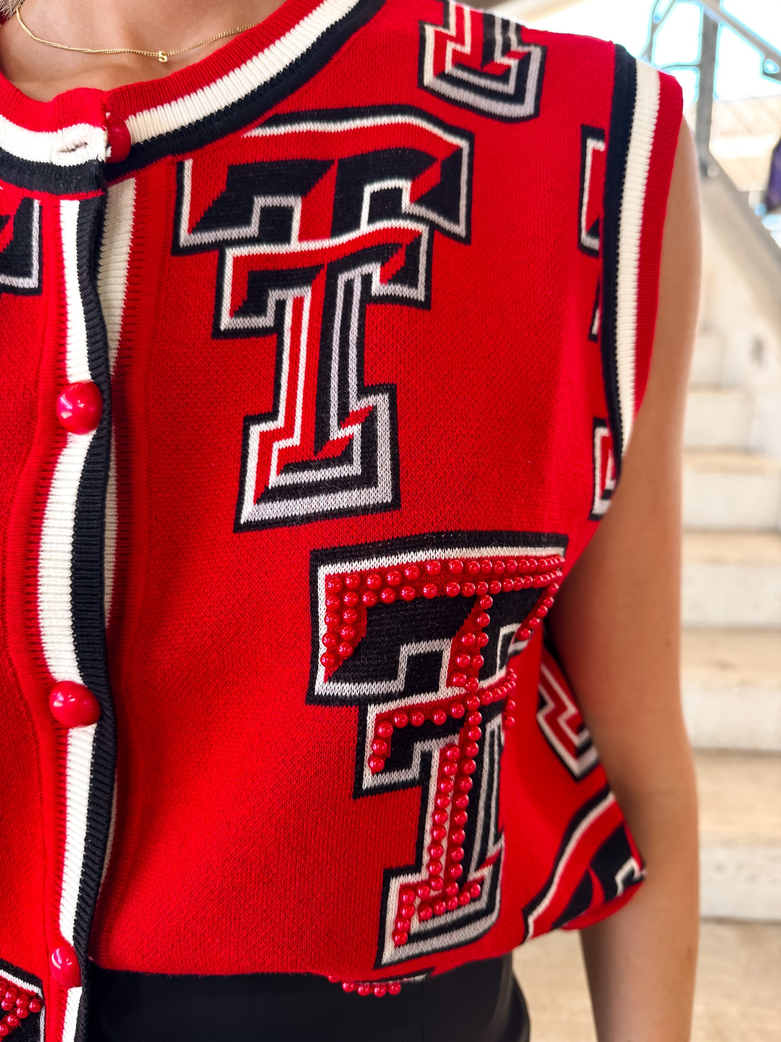 Texas Tech Rhinestone Tank