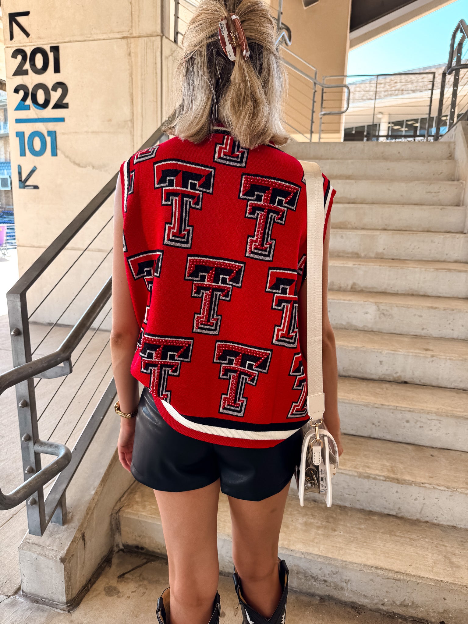 Texas Tech Rhinestone Tank