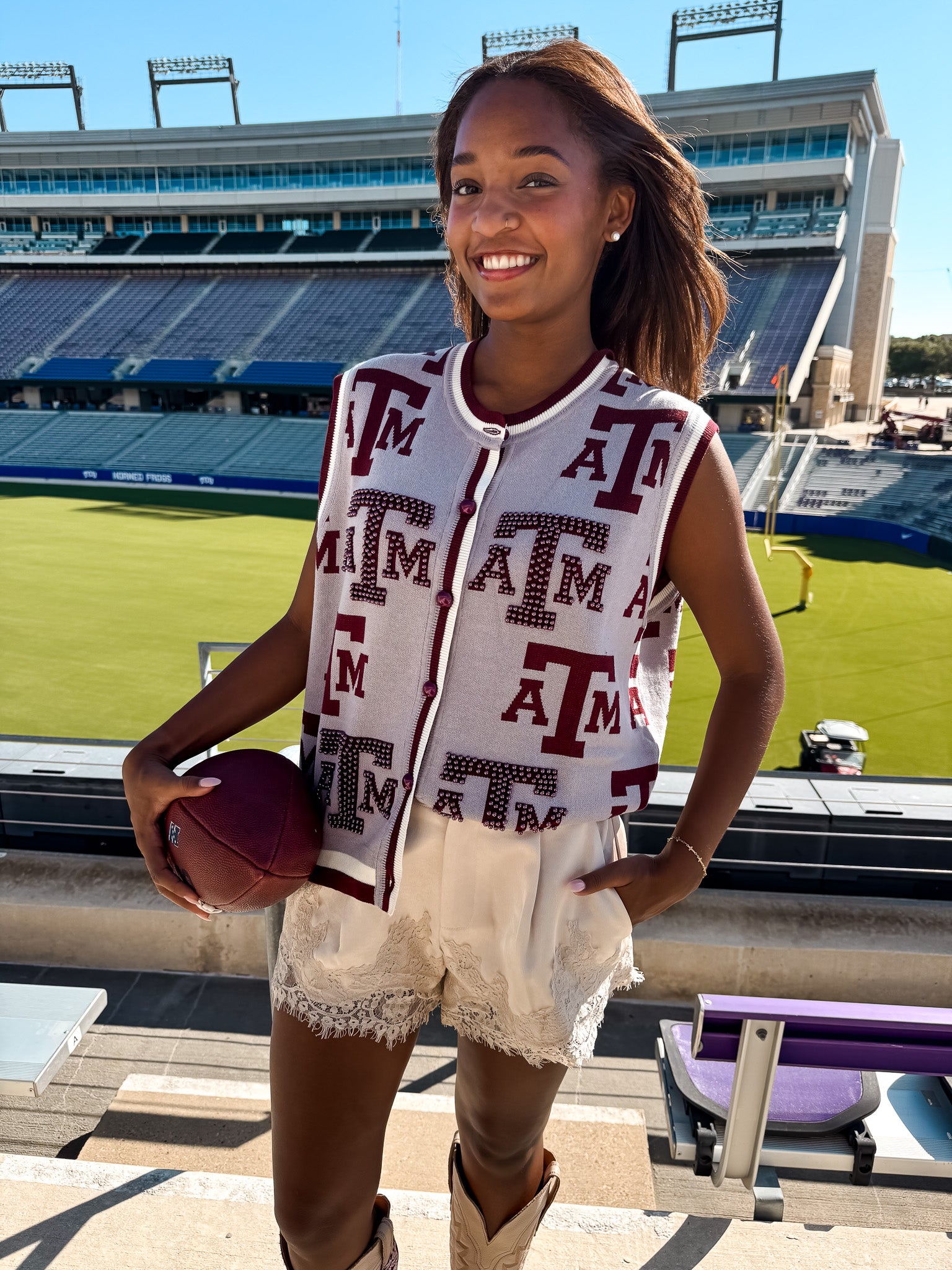 A&M Rhinestone Tank