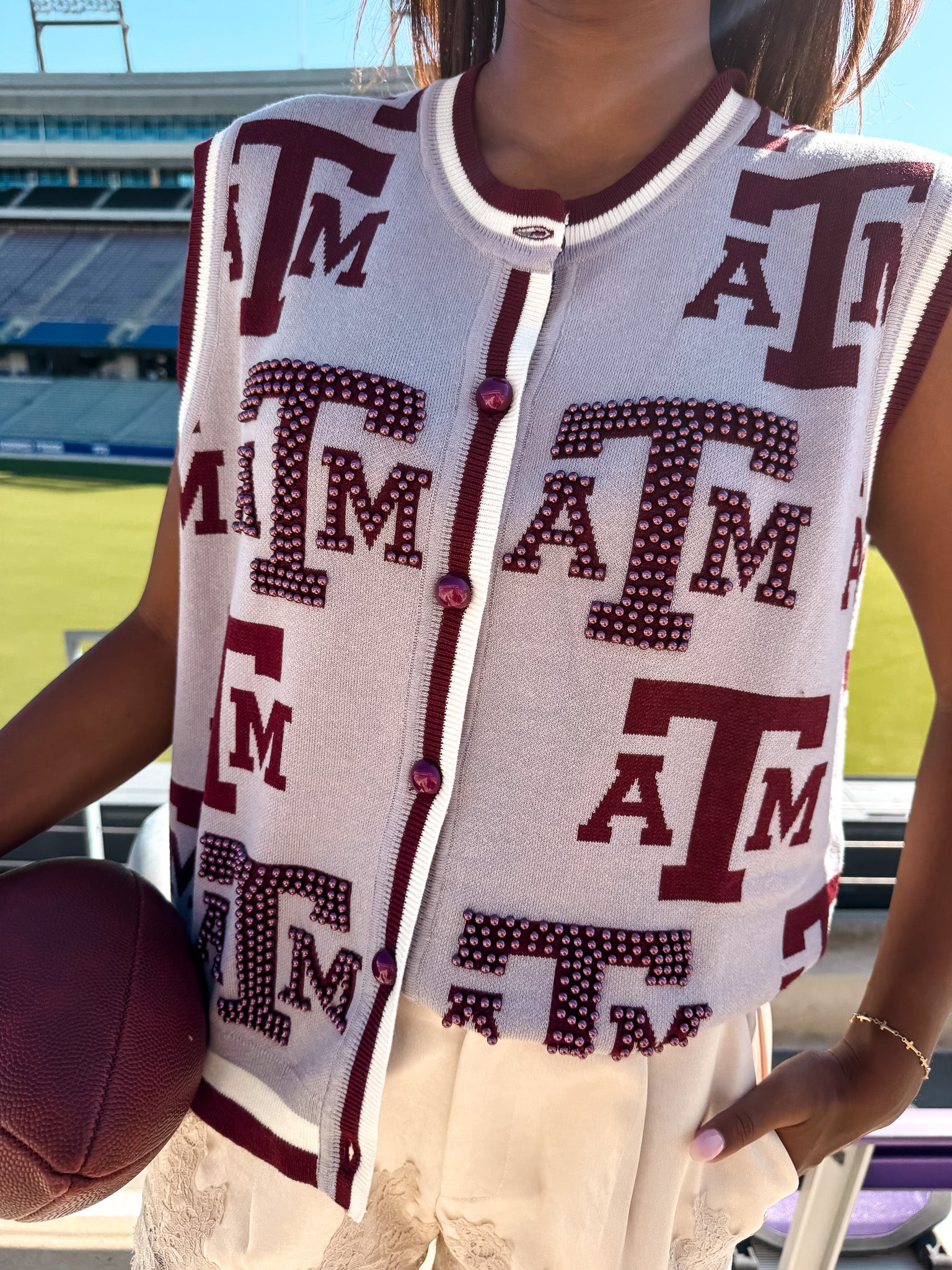 A&M Rhinestone Tank