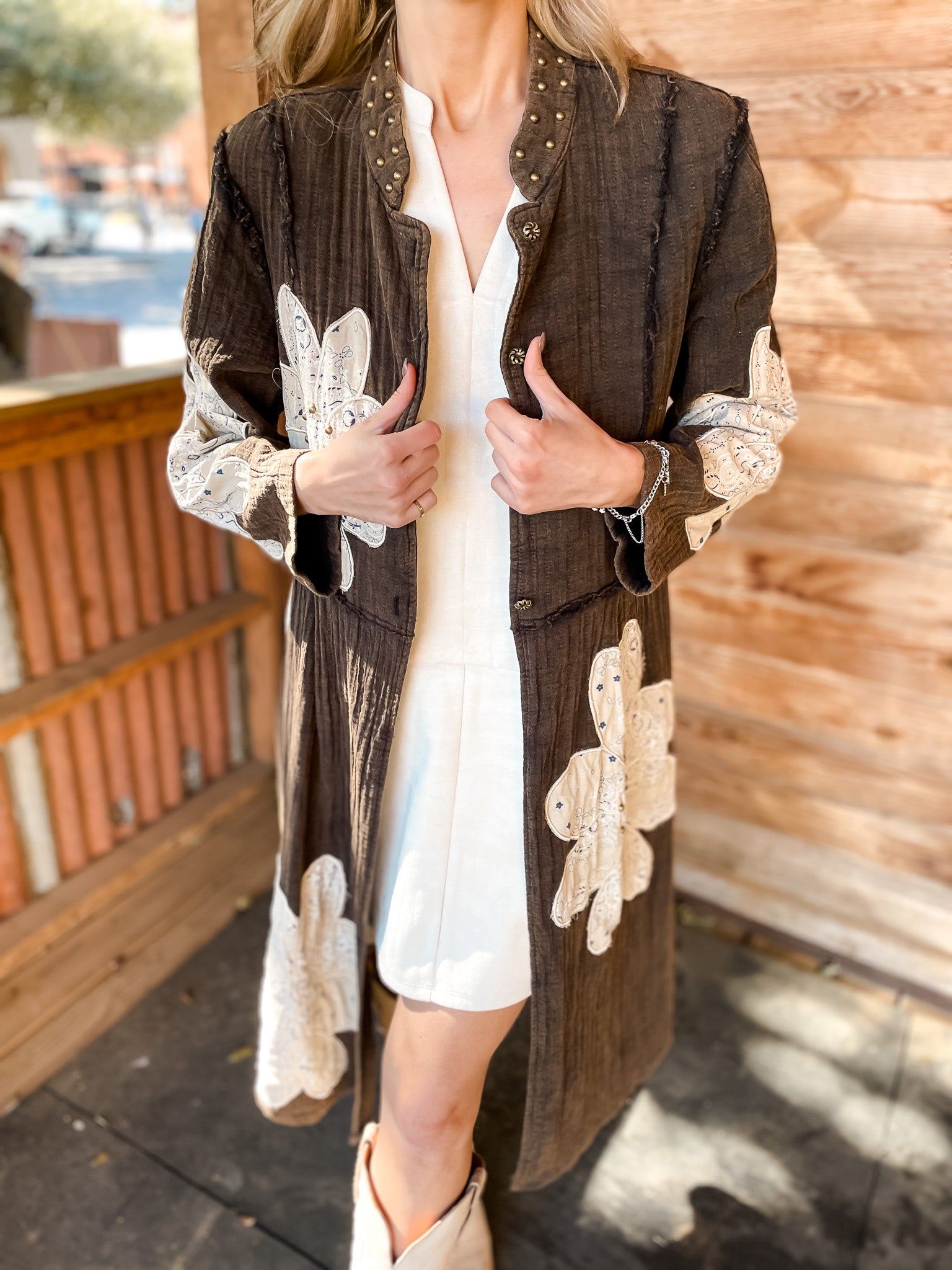 Bandana Floral Duster