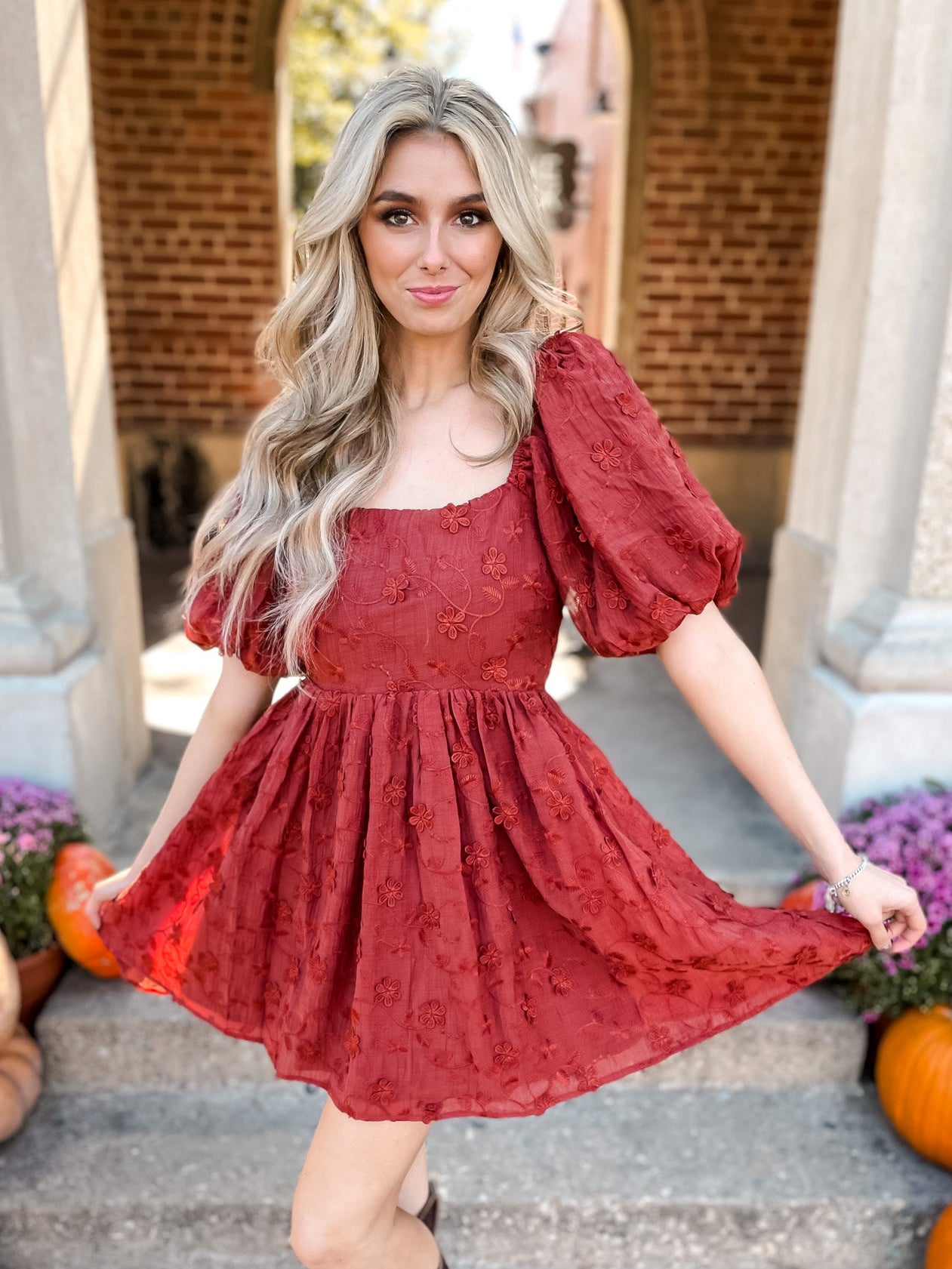 Merlot The Merrier Dress