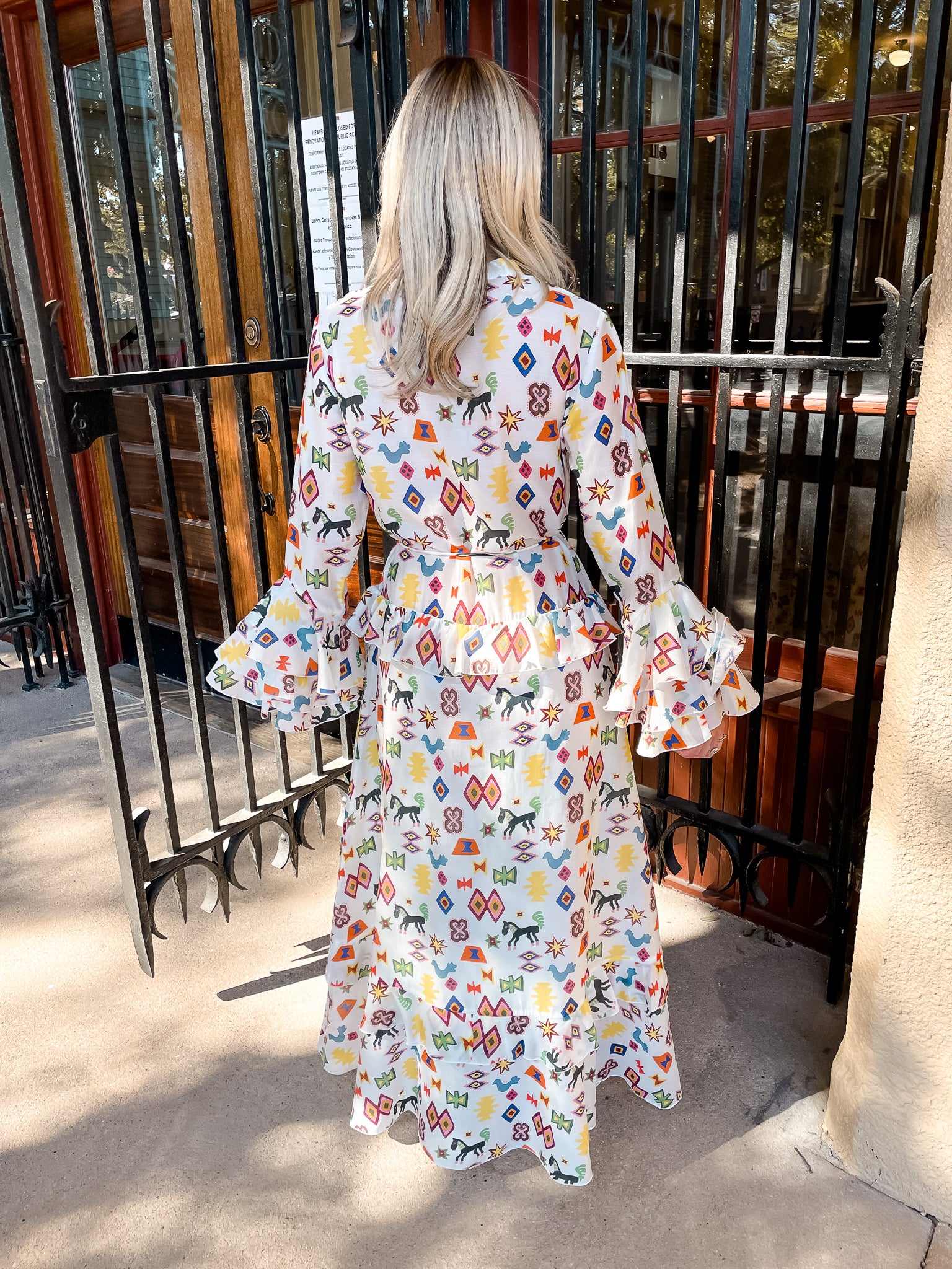 Geometric Delight Dress