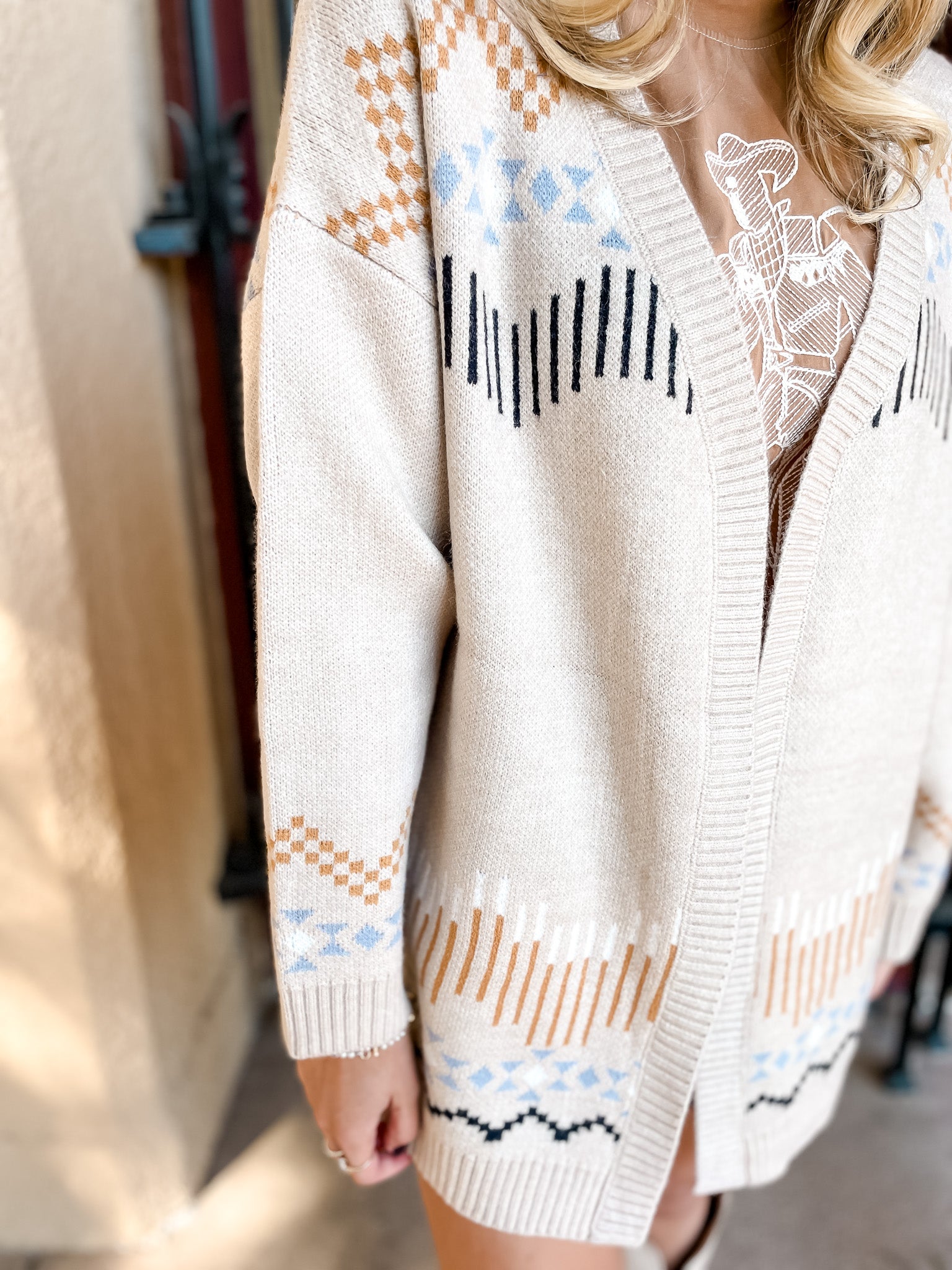 Silhouette Mustangs Cardigan