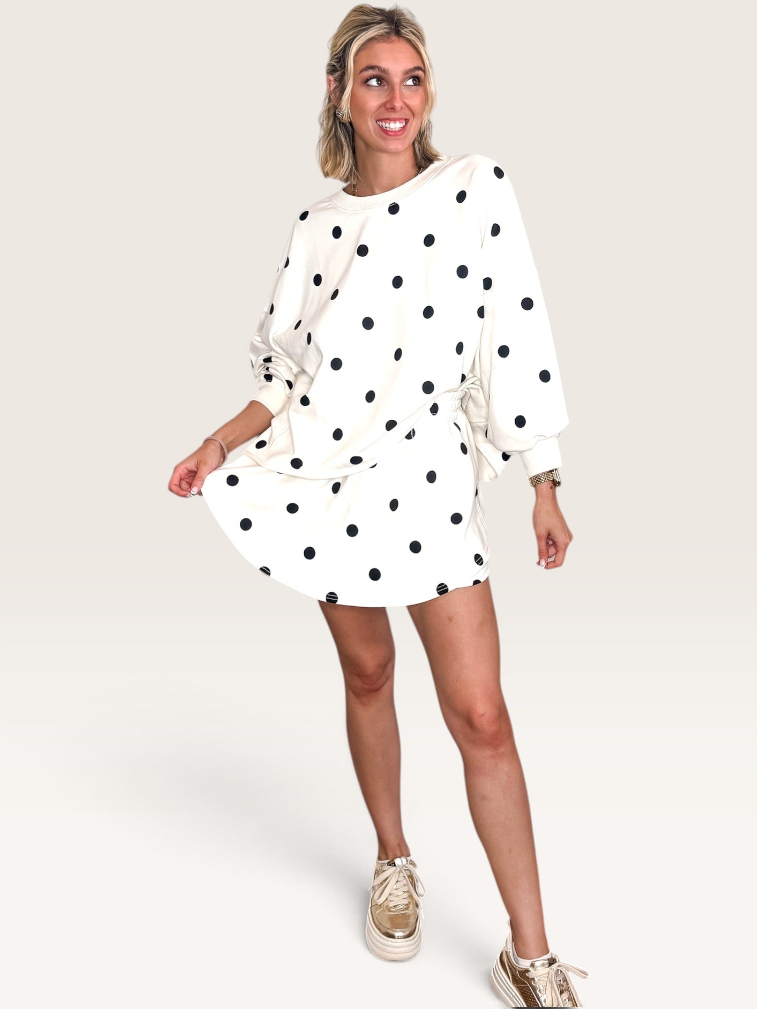 Dottie Short Set - Ivory