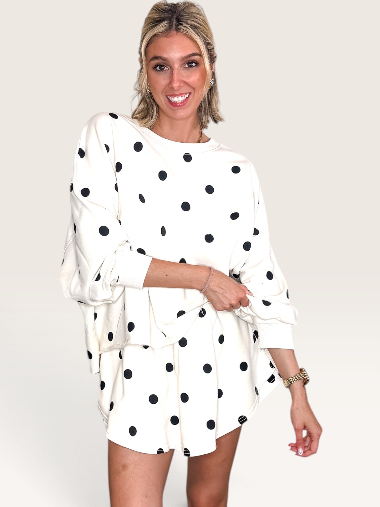 Dottie Short Set - Ivory