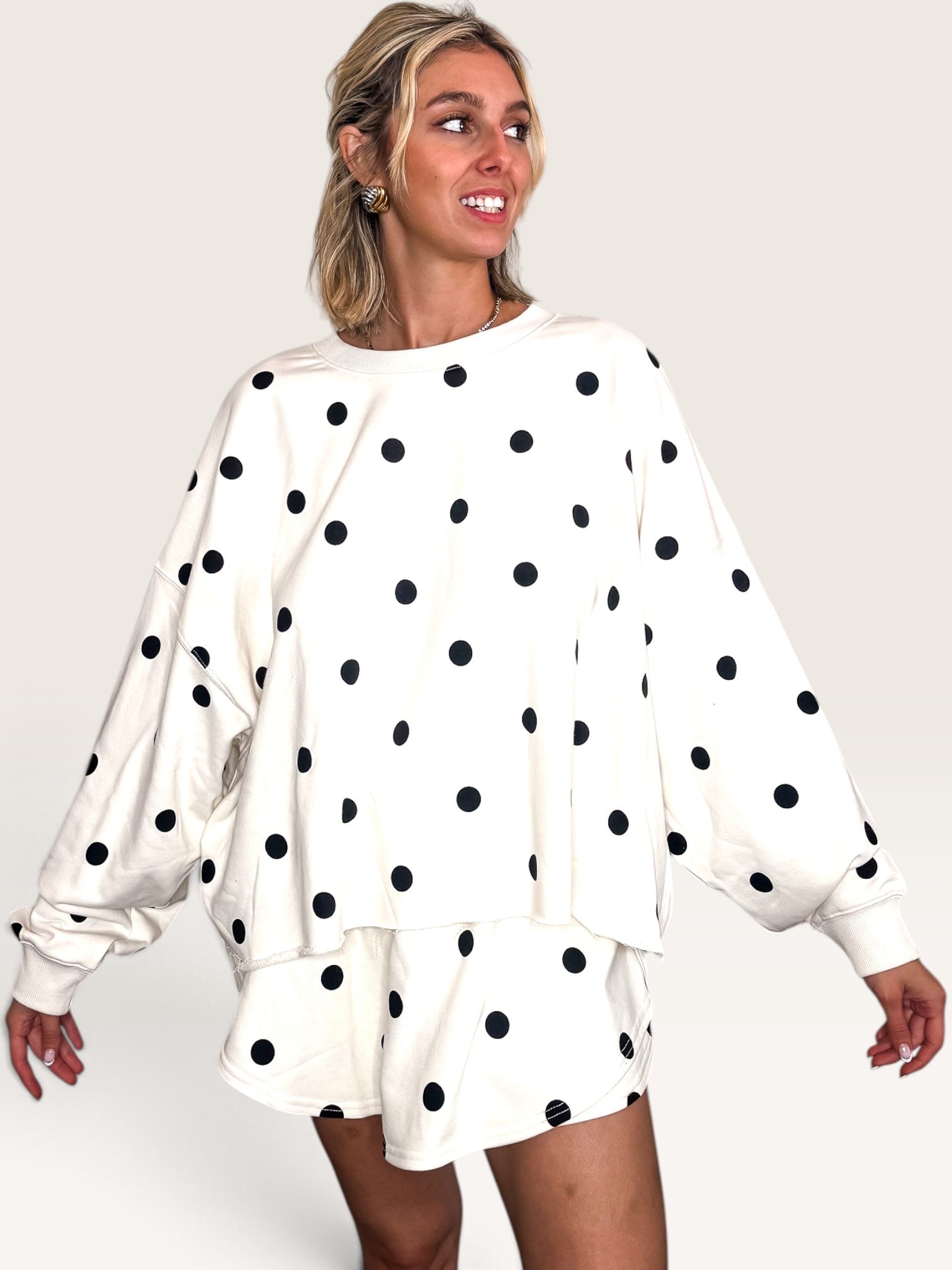 Dottie Short Set - Ivory