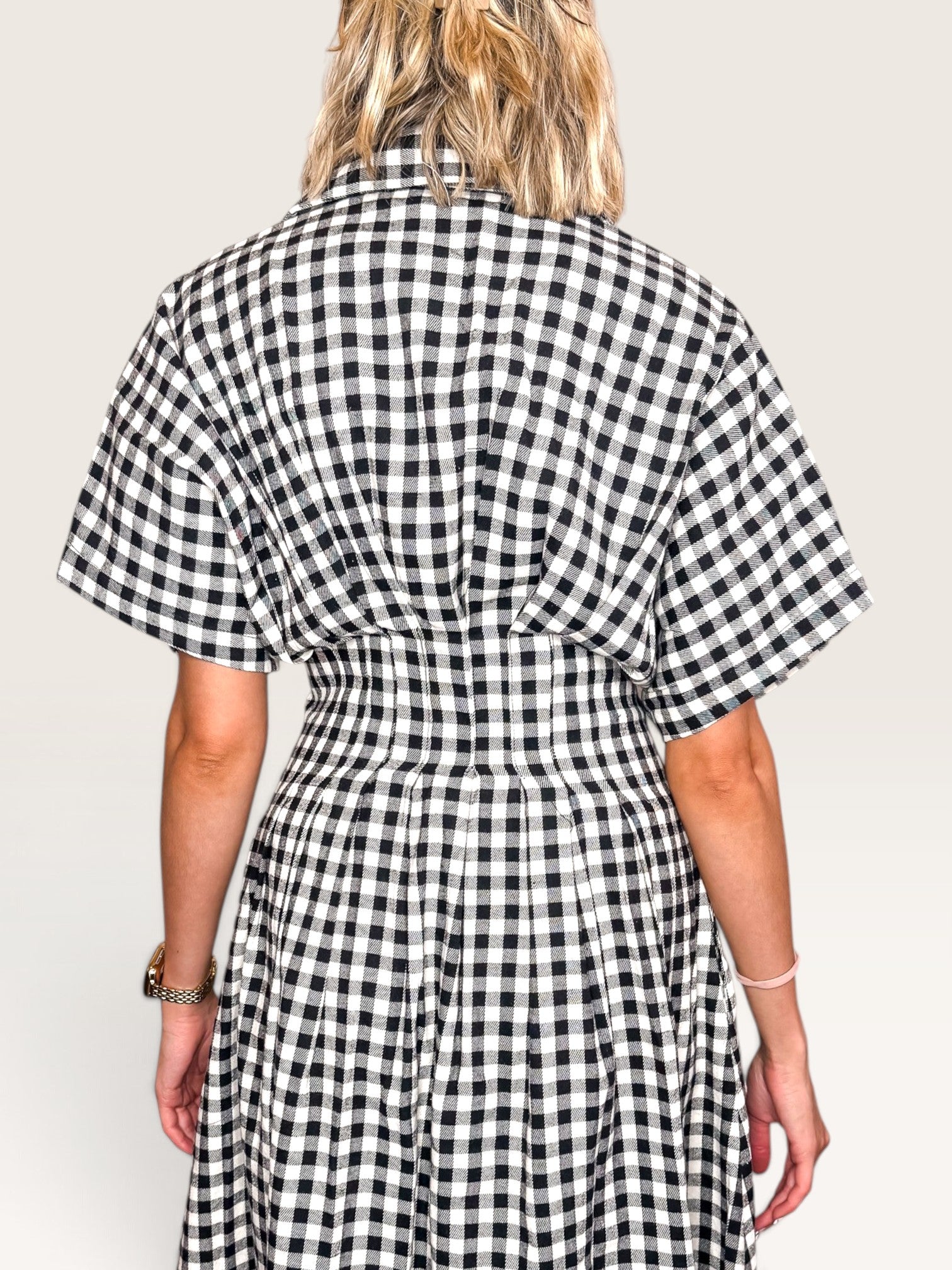 Rawlins Gingham Flannel Dress