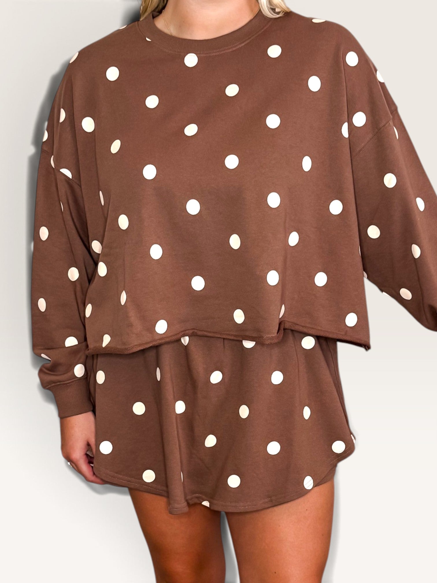 Dottie Short Set - Mocha