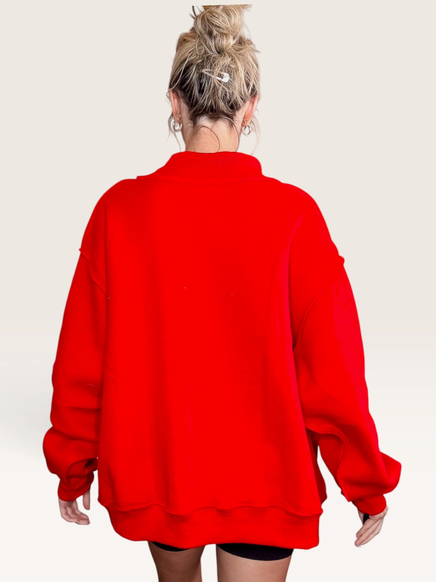 Texas Mock Neck Sweatshirt