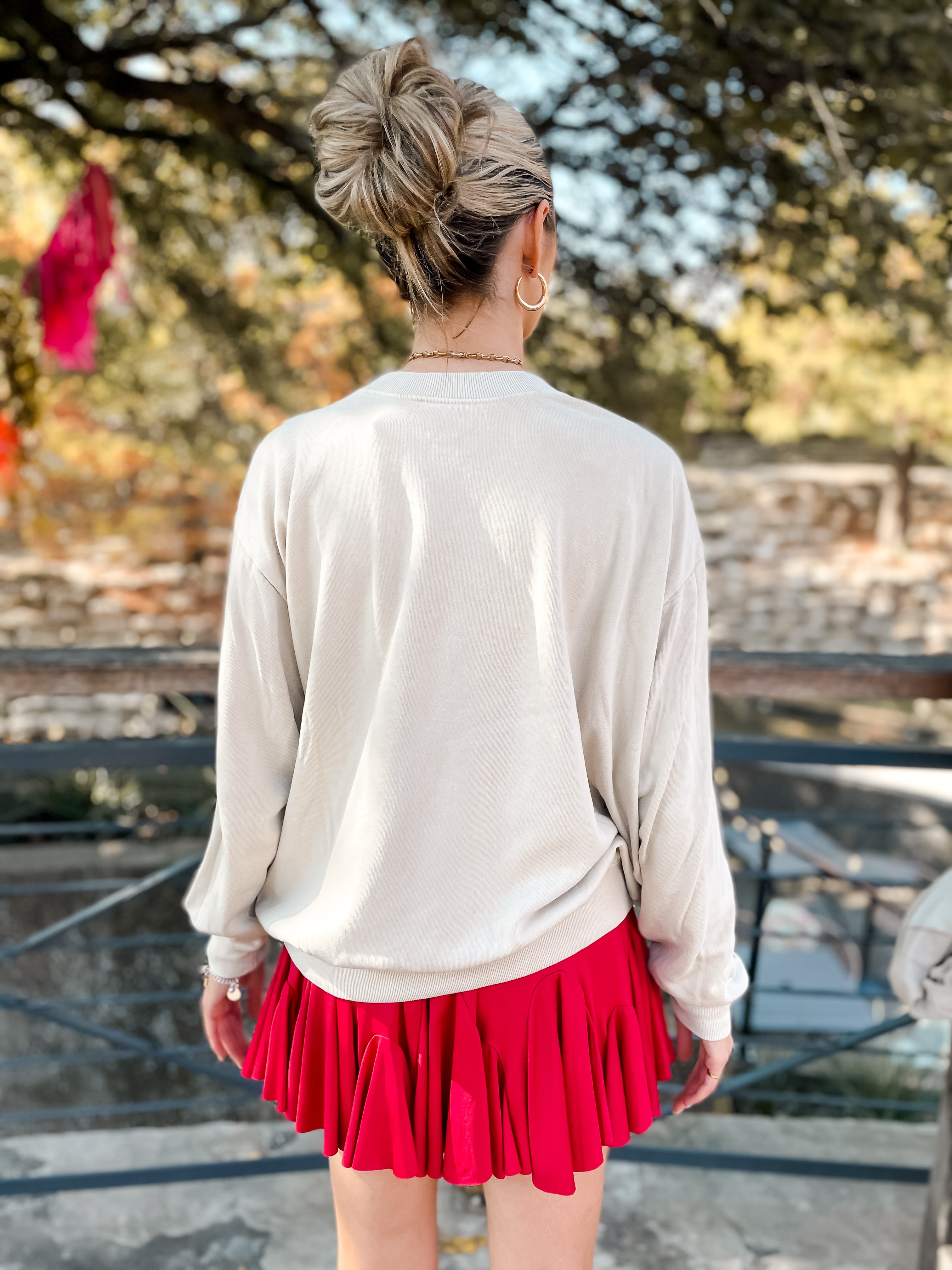 Sleigh Rides Sweatshirt - Oatmeal