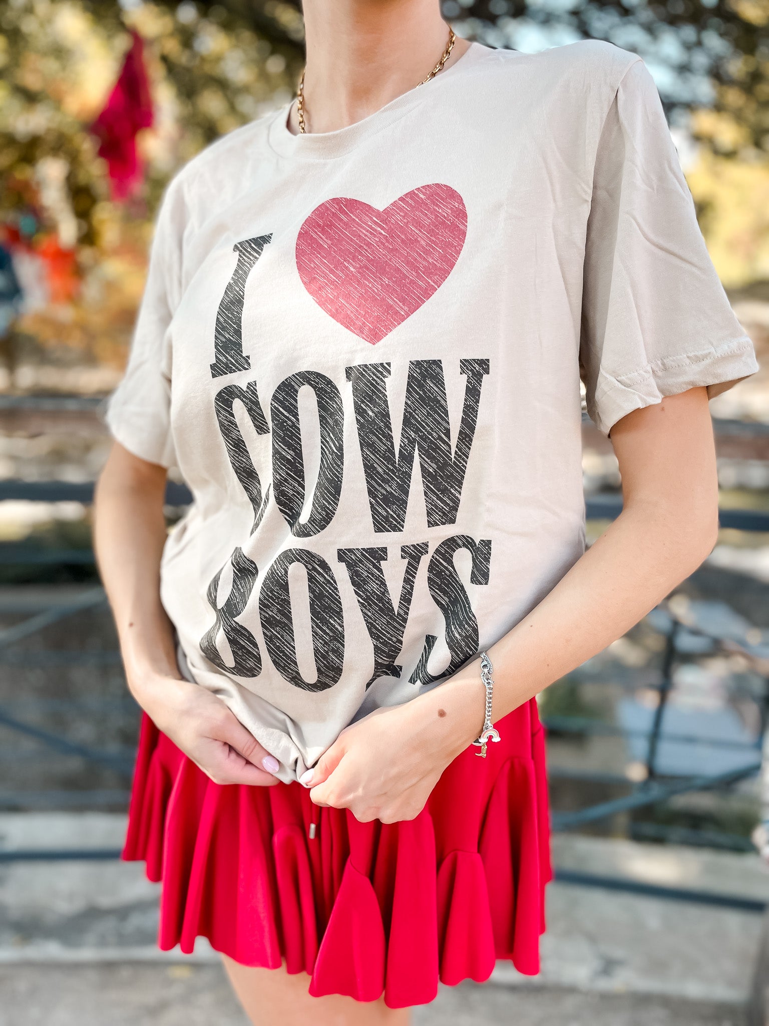 I Love Cowboys T-Shirt - Tucker Brown
