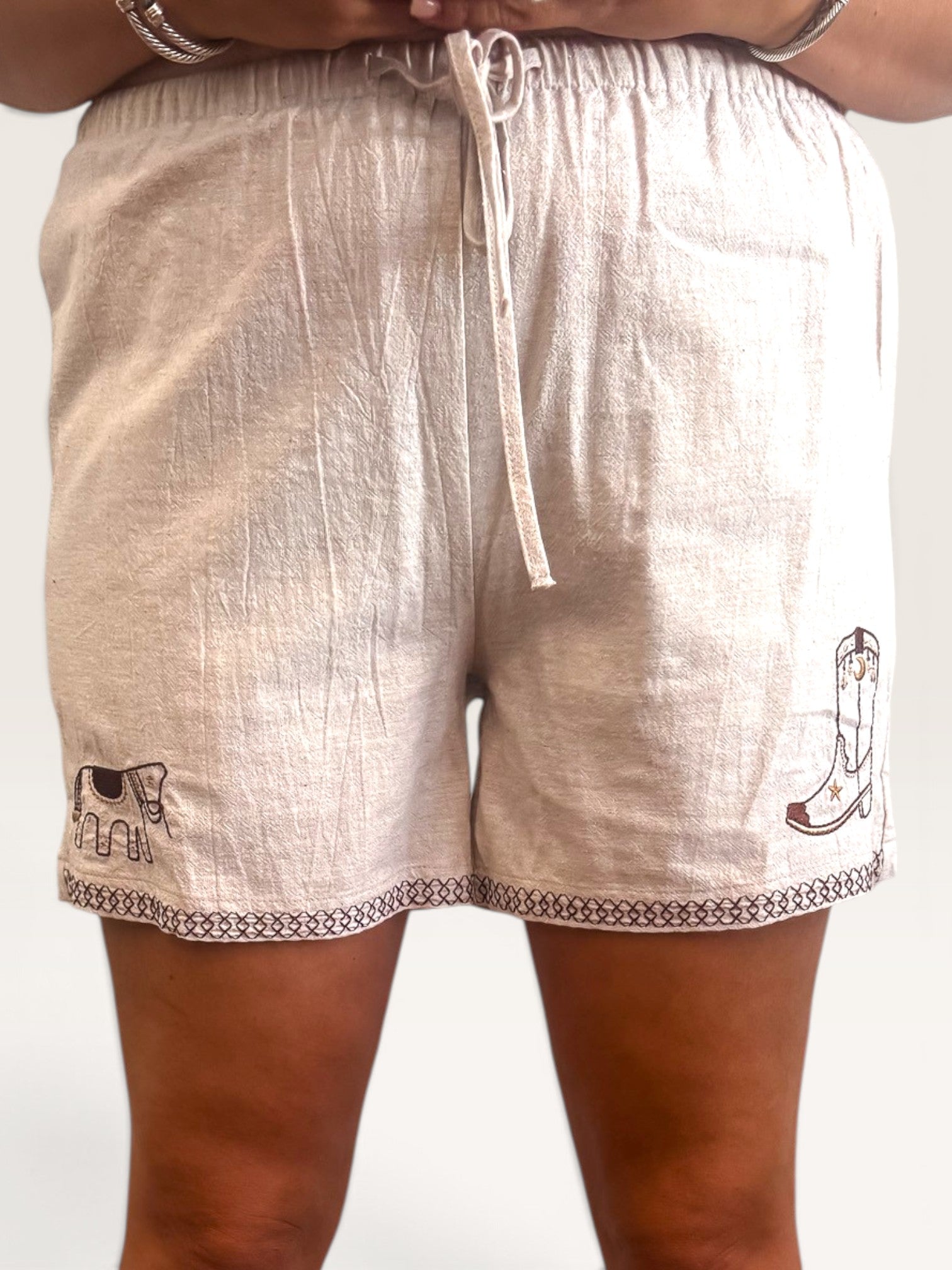 Embroidered Boot Set