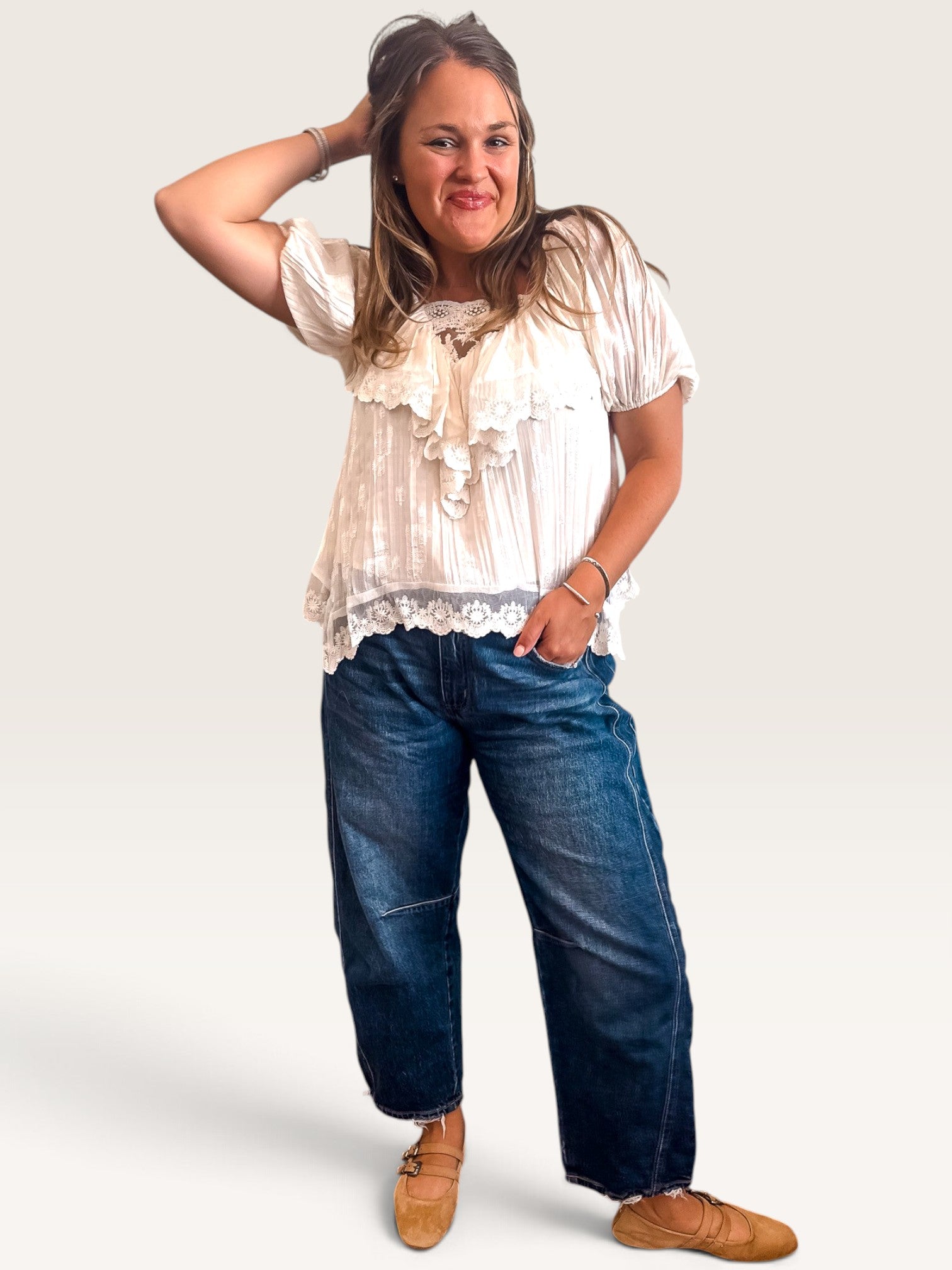Vickie Lace Blouse