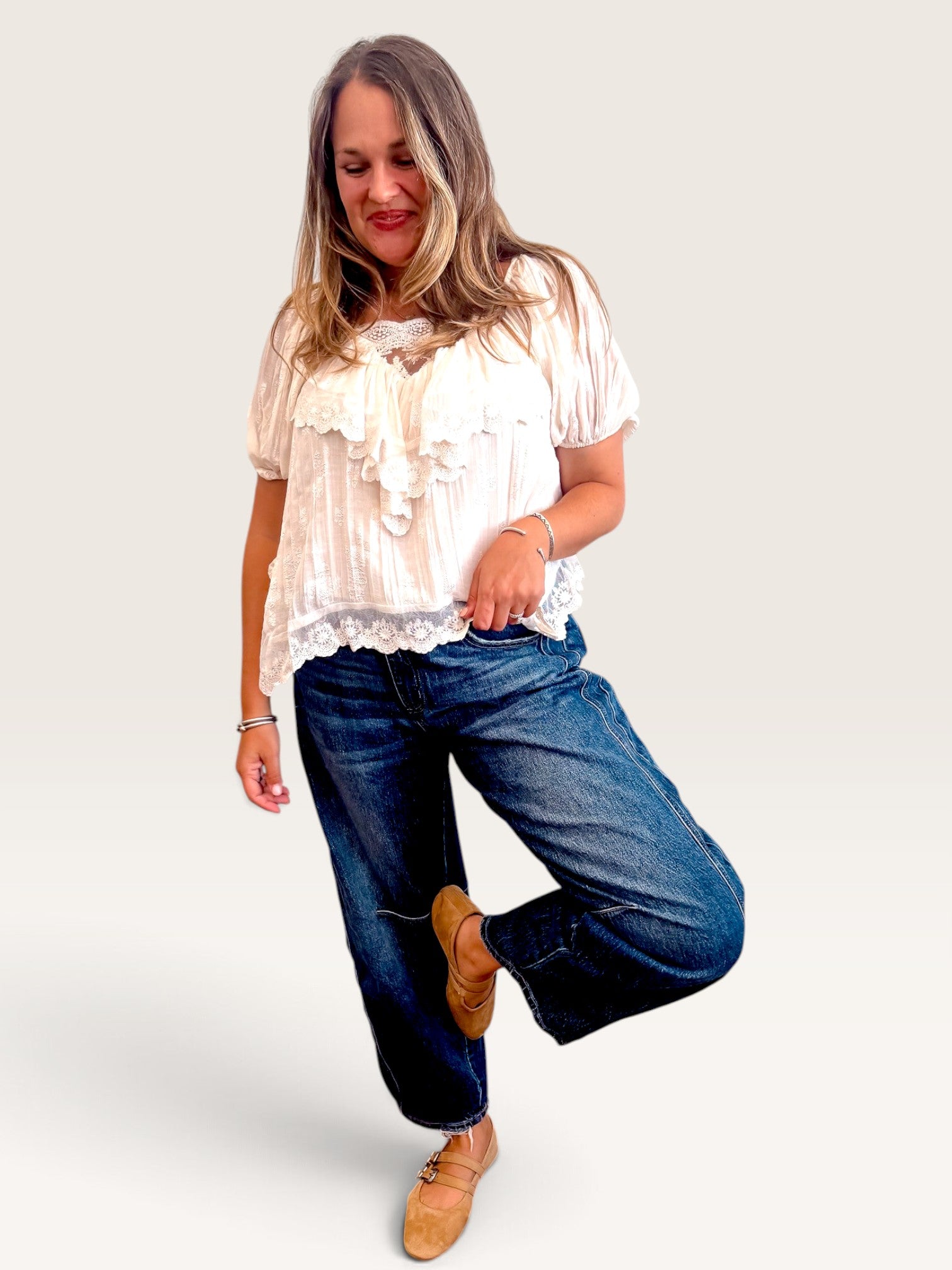 Vickie Lace Blouse
