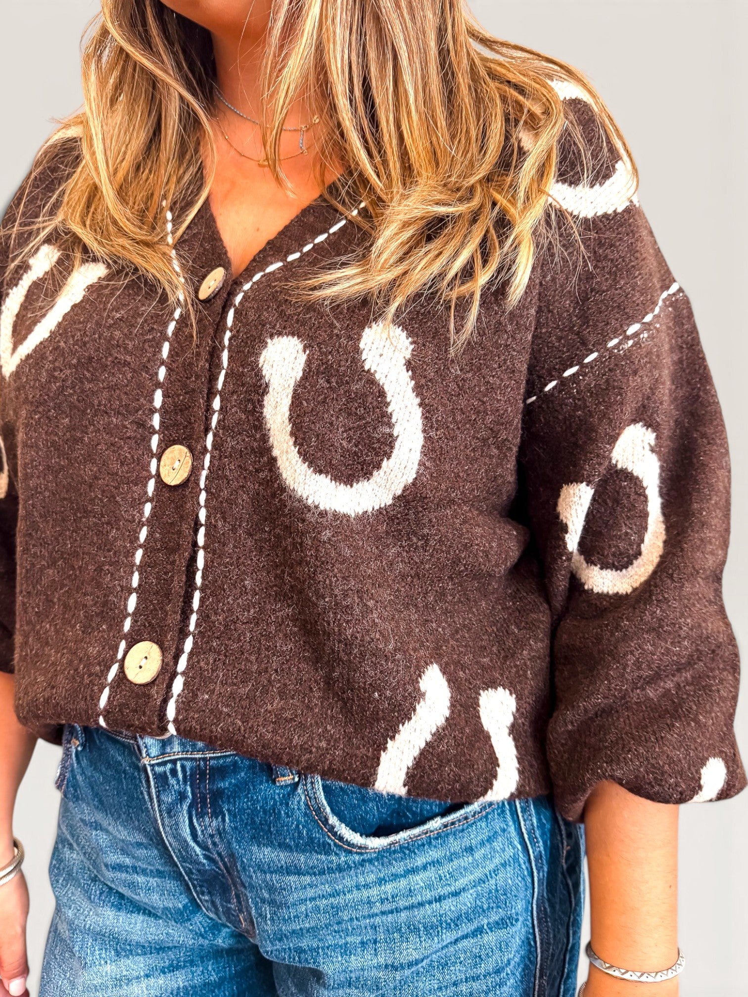 Horseshoe Step Cardigan