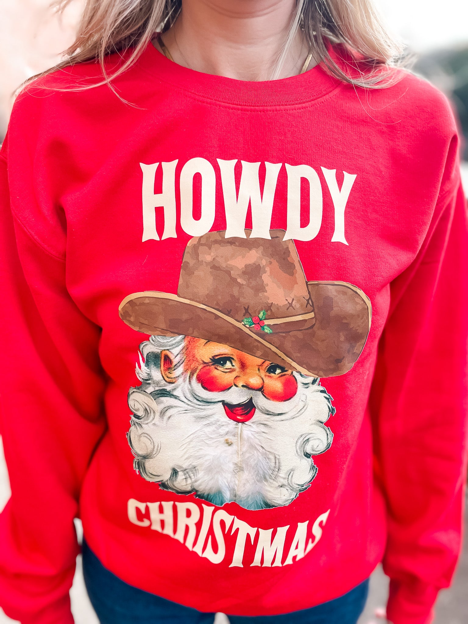 Howdy Christmas Sweatshirt