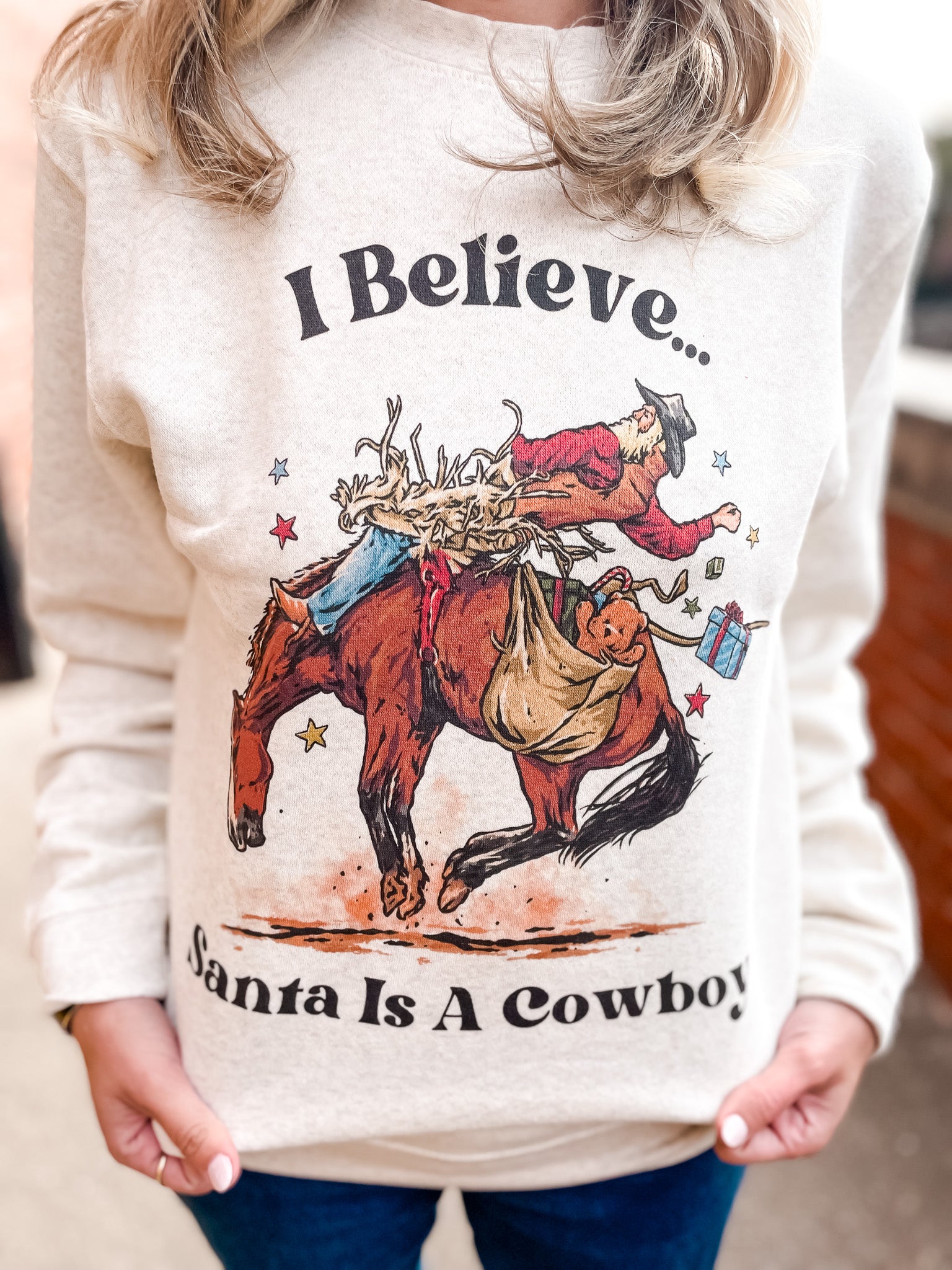 I Believe Santa Sweatshirt