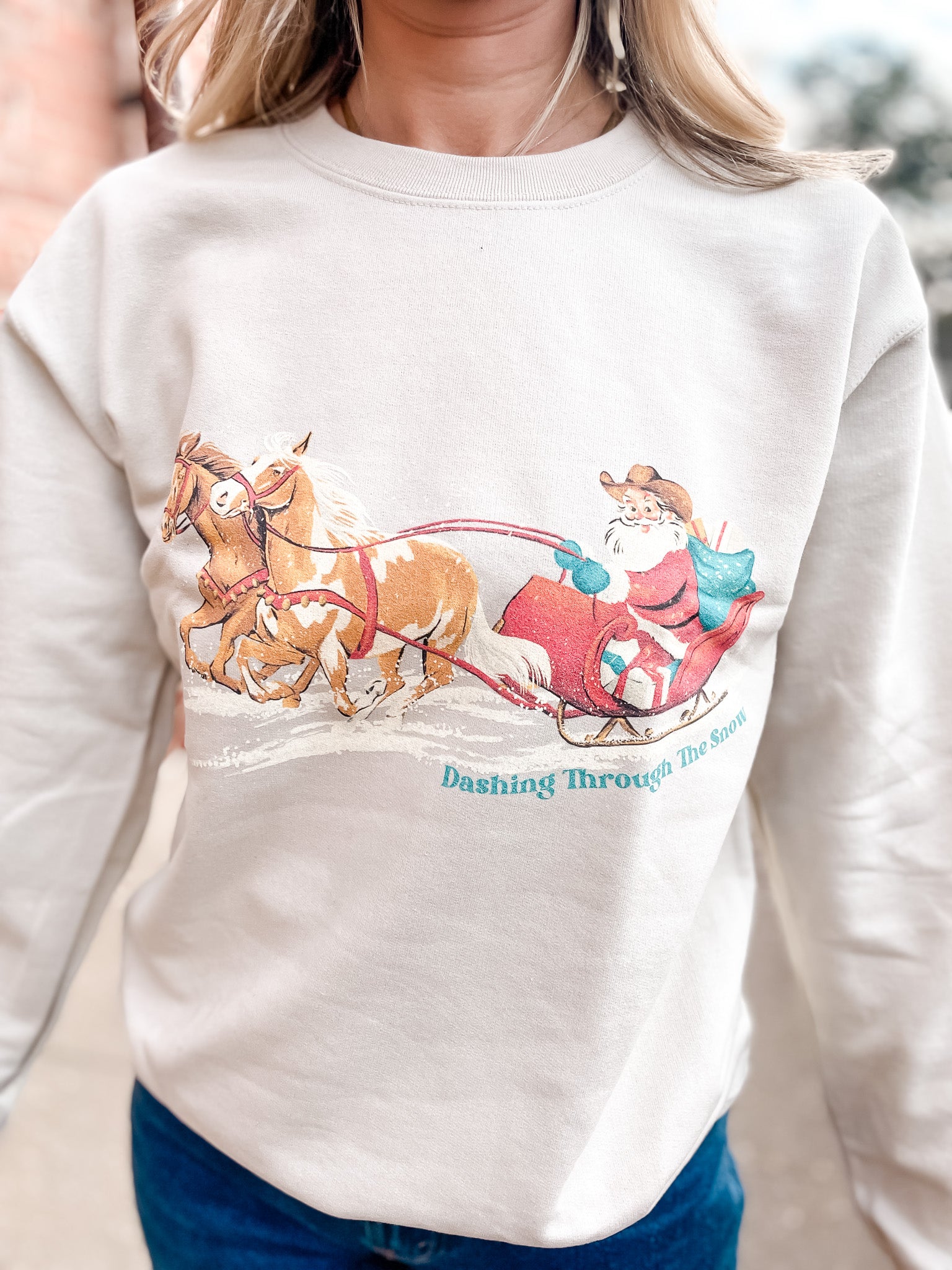 Dashing Through Snow Sweatshirt