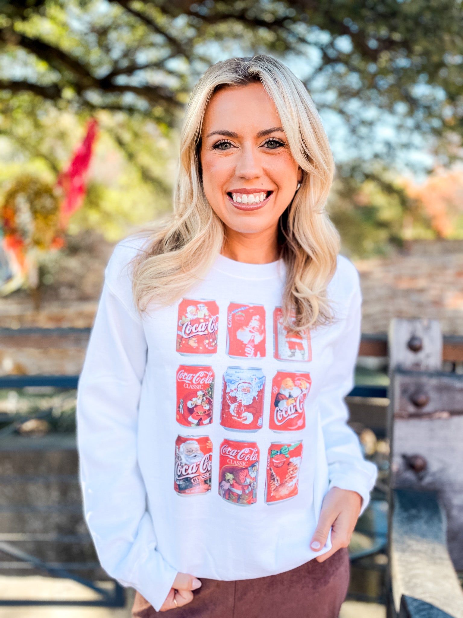 Vintage Santa Coke Sweatshirt