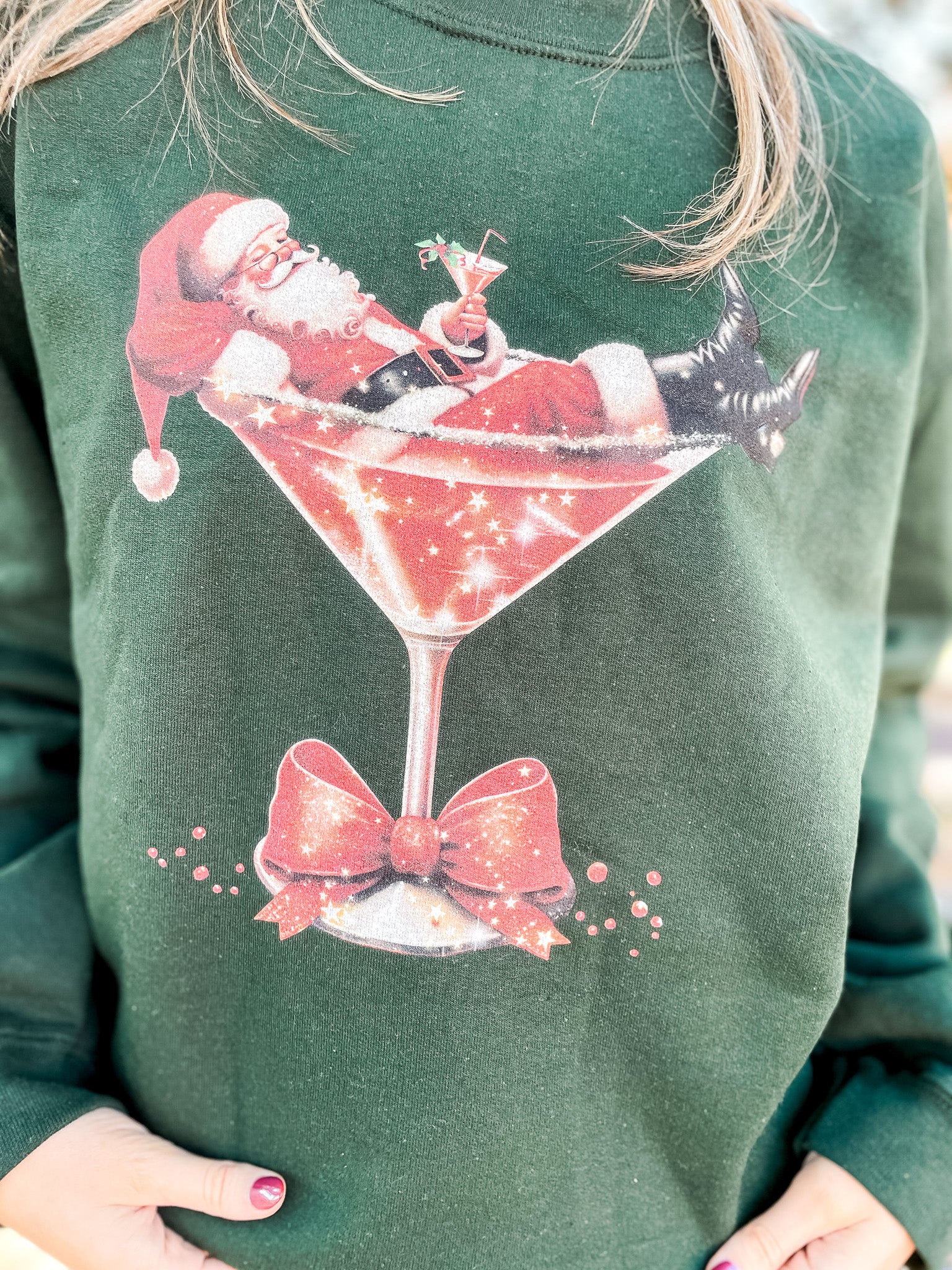 Santa's Hot Mess Sweatshirt
