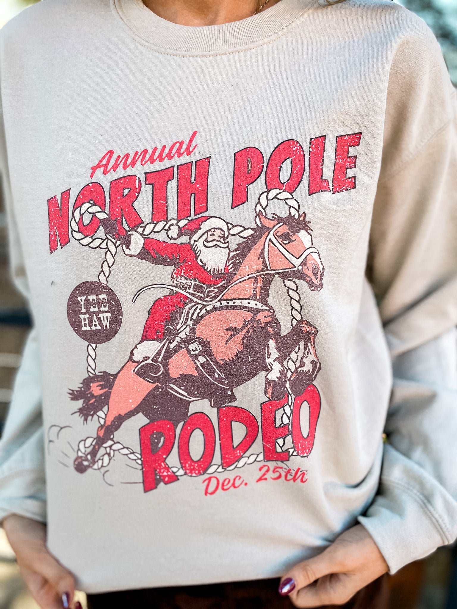 North Pole Rodeo Sweatshirt