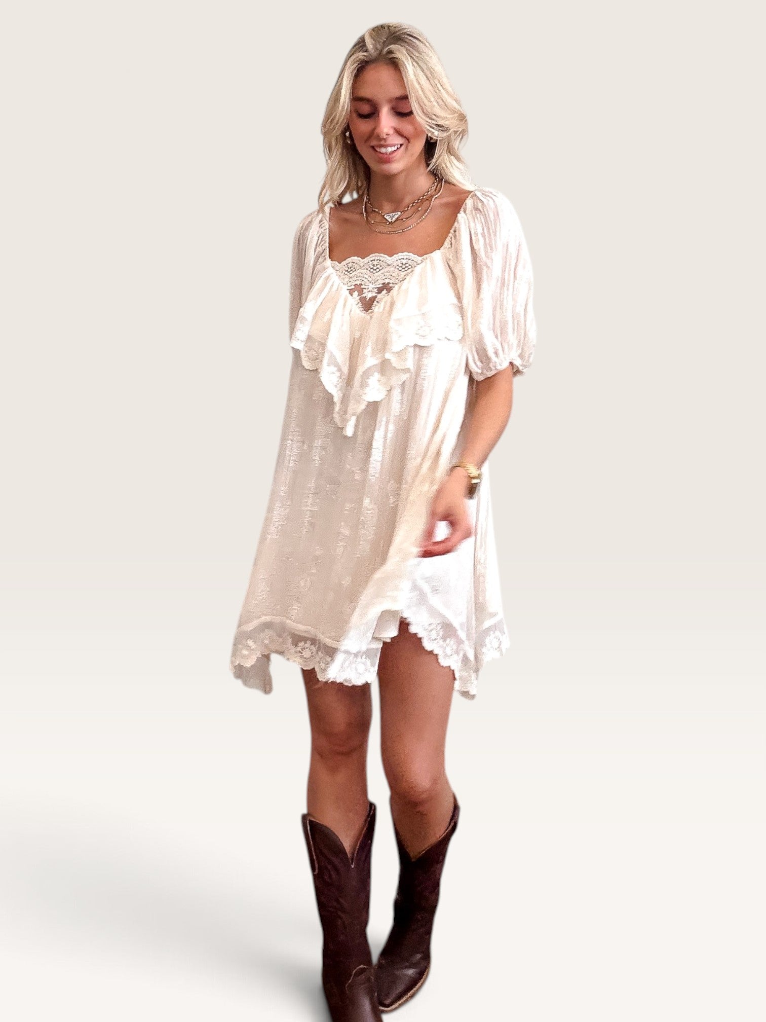 Vickie Lace Dress