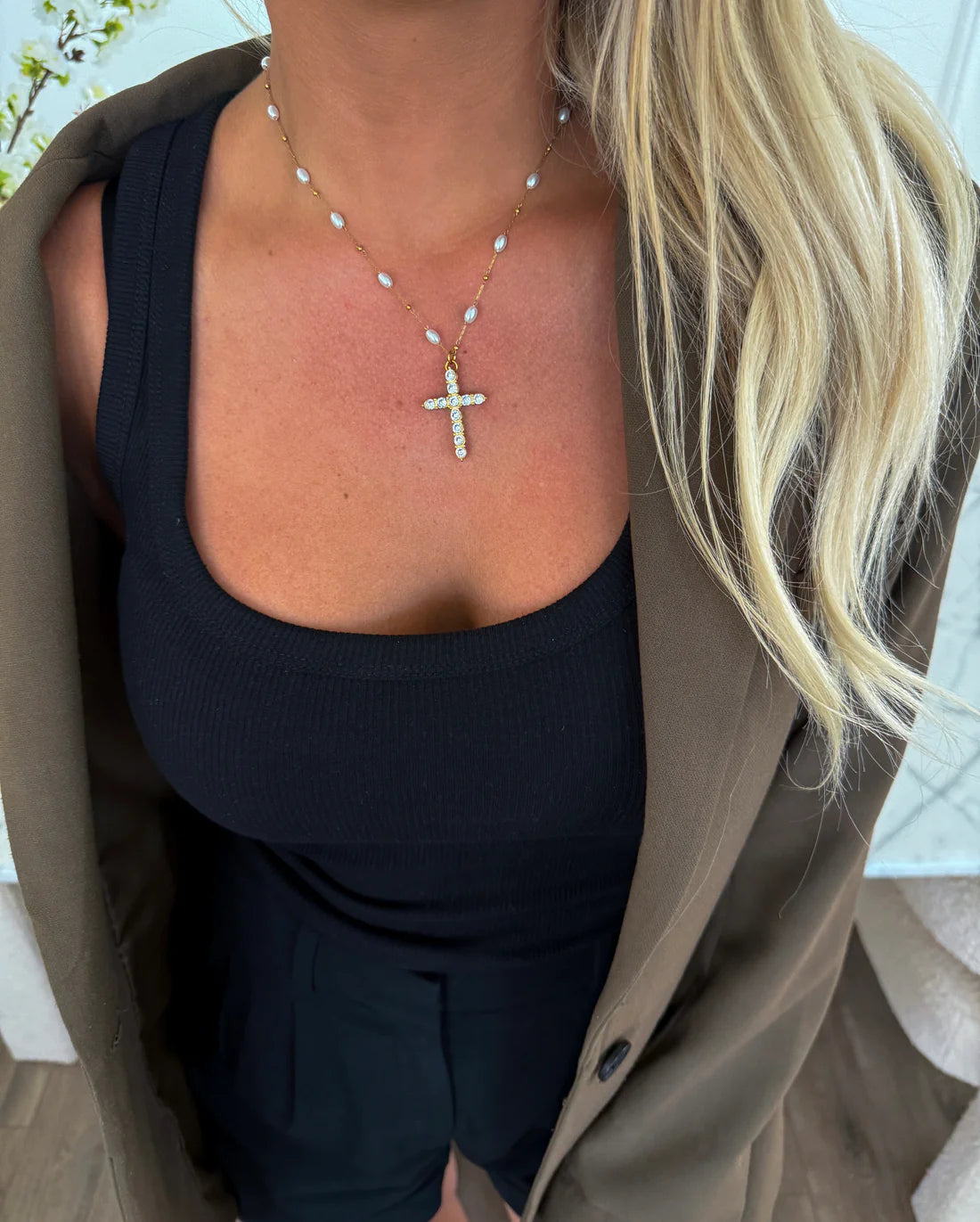 Remi Necklace - Silver - Tucker Brown