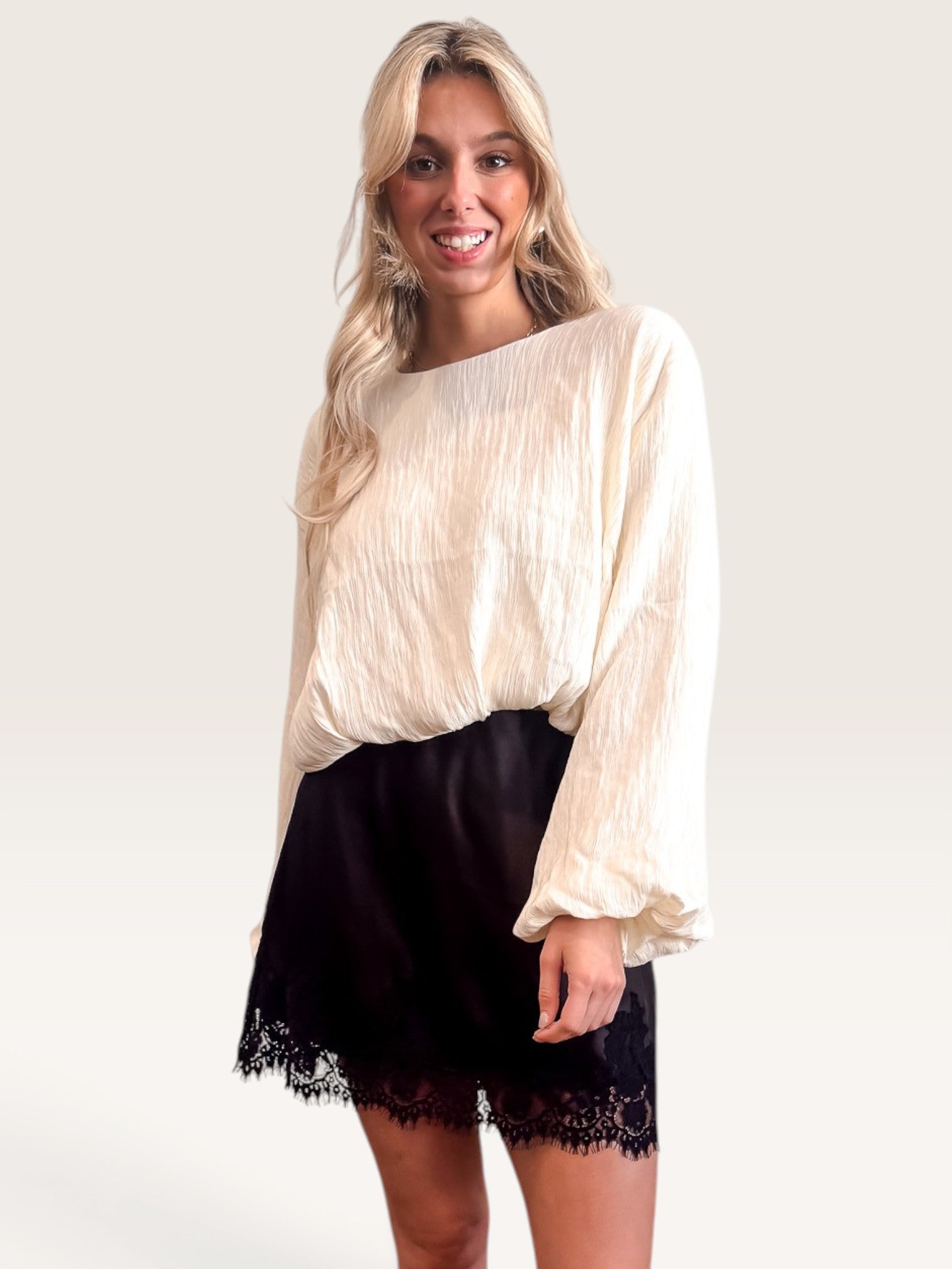 Let It Slip Skirt - Black