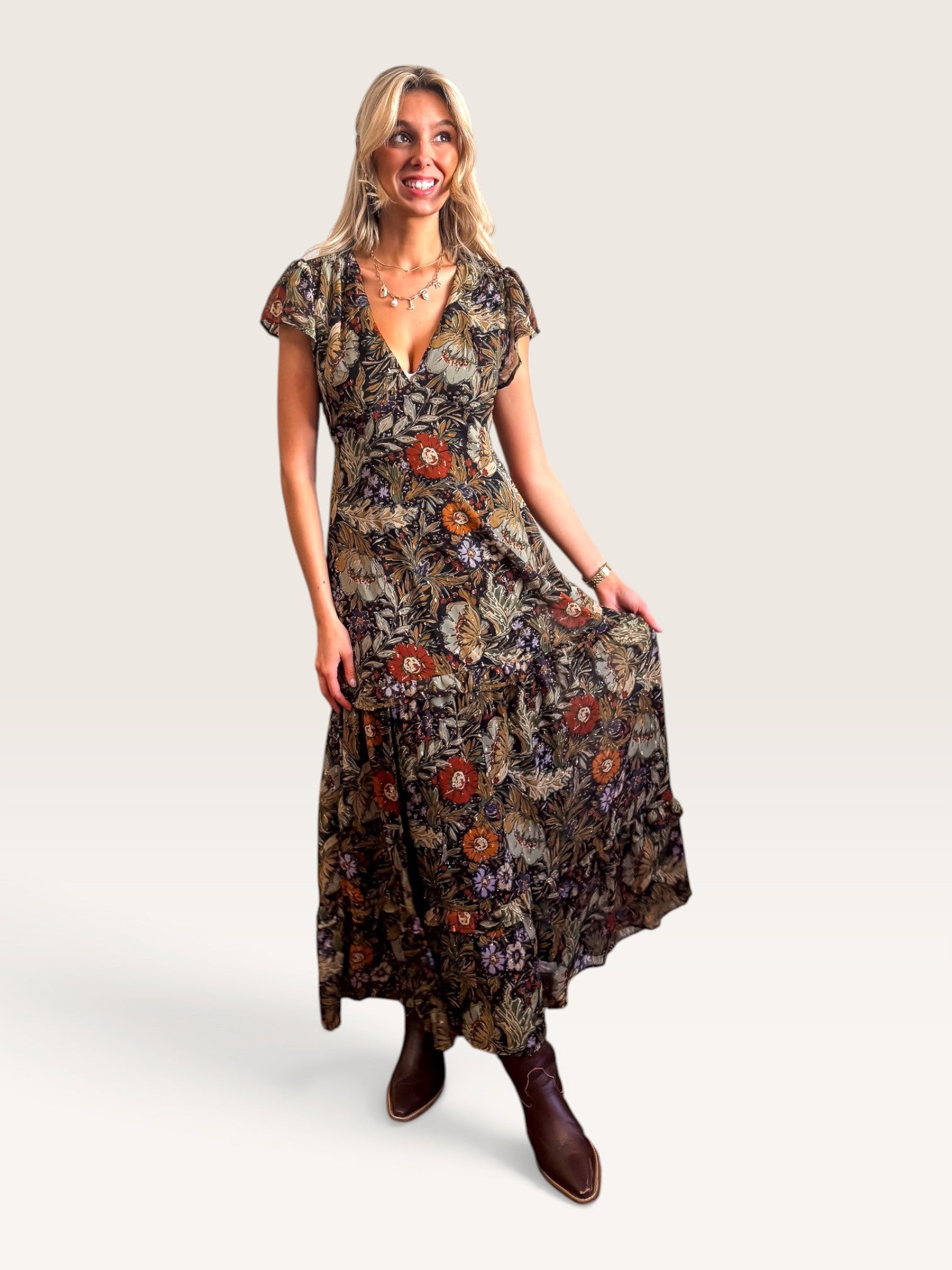 Fall Foliage Dress