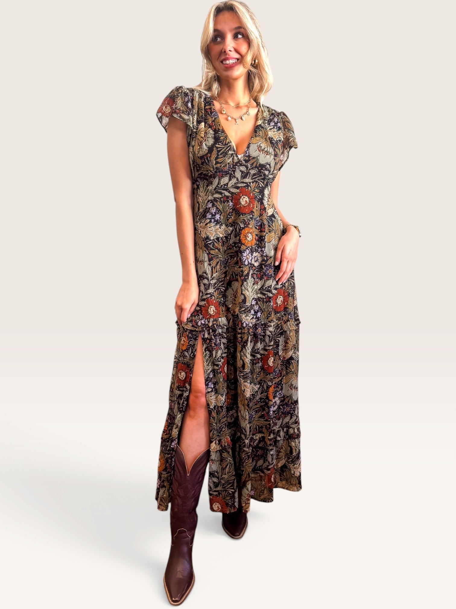Fall Foliage Dress