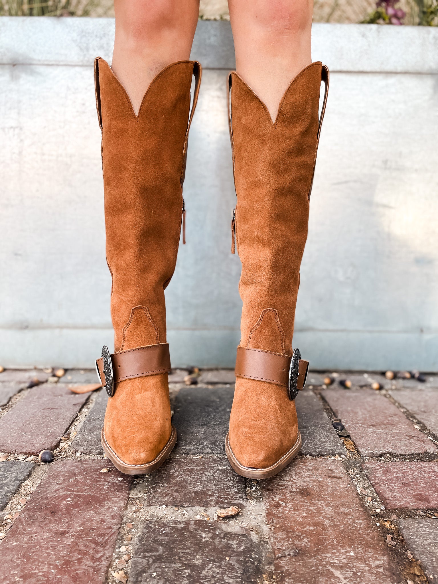 Yeehottie Buckle Boot - Camel