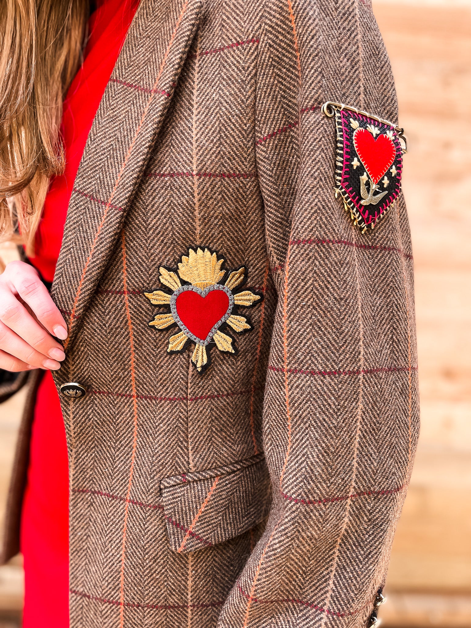 Sacred Heart Blazer - Tucker Brown