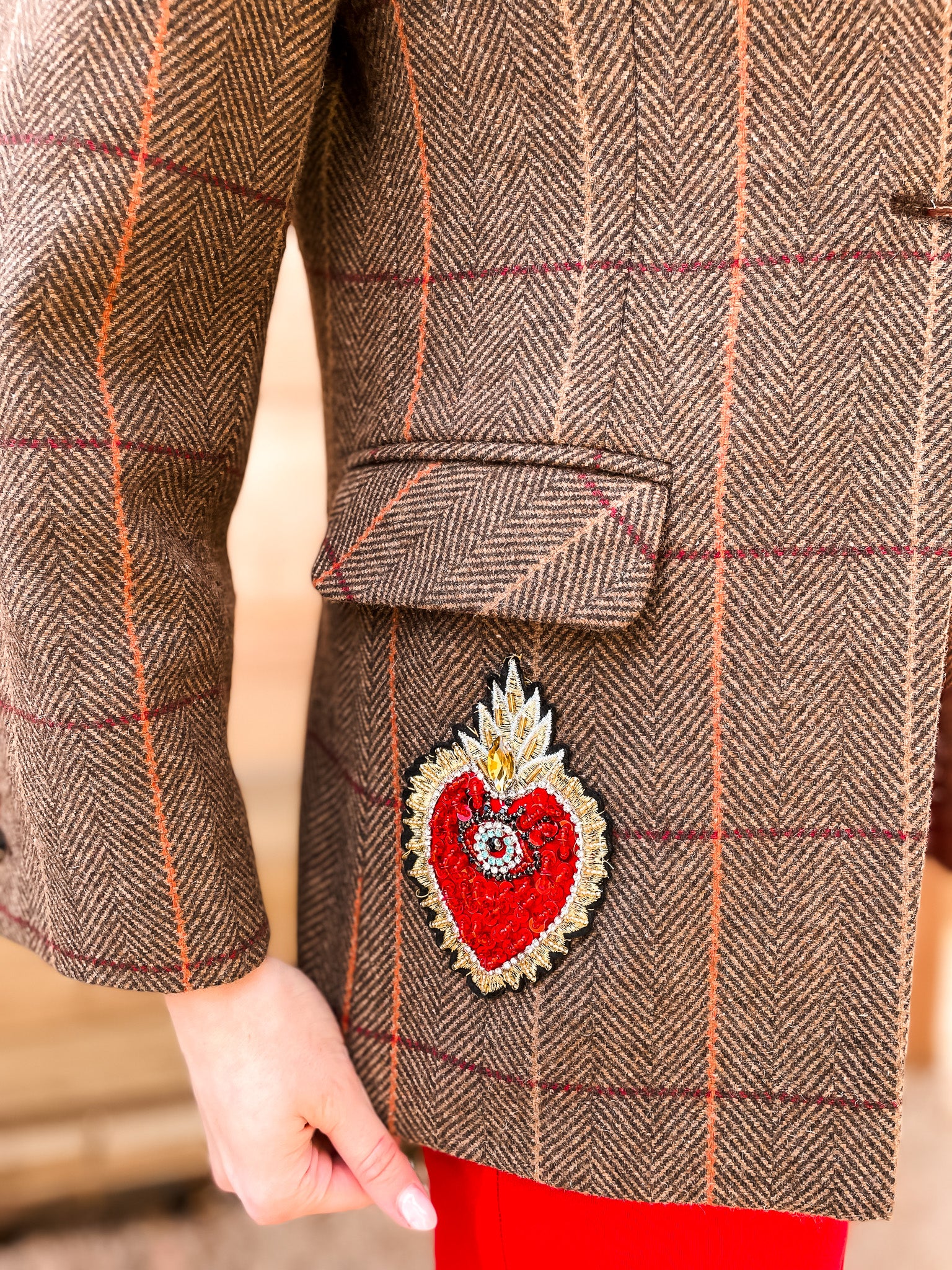 Sacred Heart Blazer - Tucker Brown