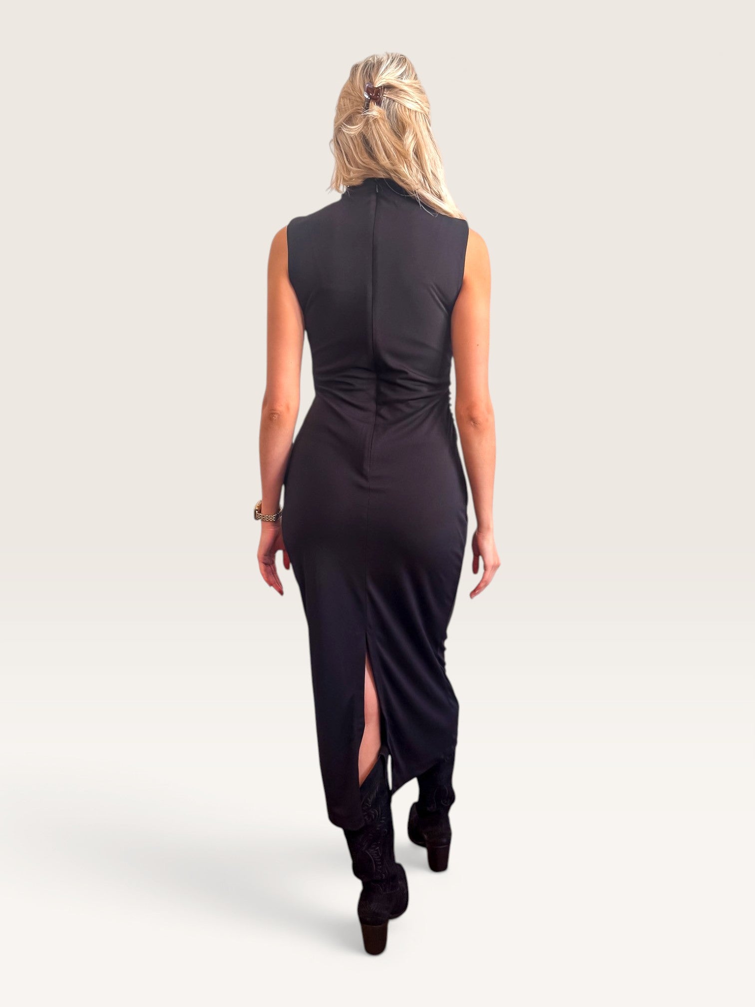 Mo Knit Dress - Black
