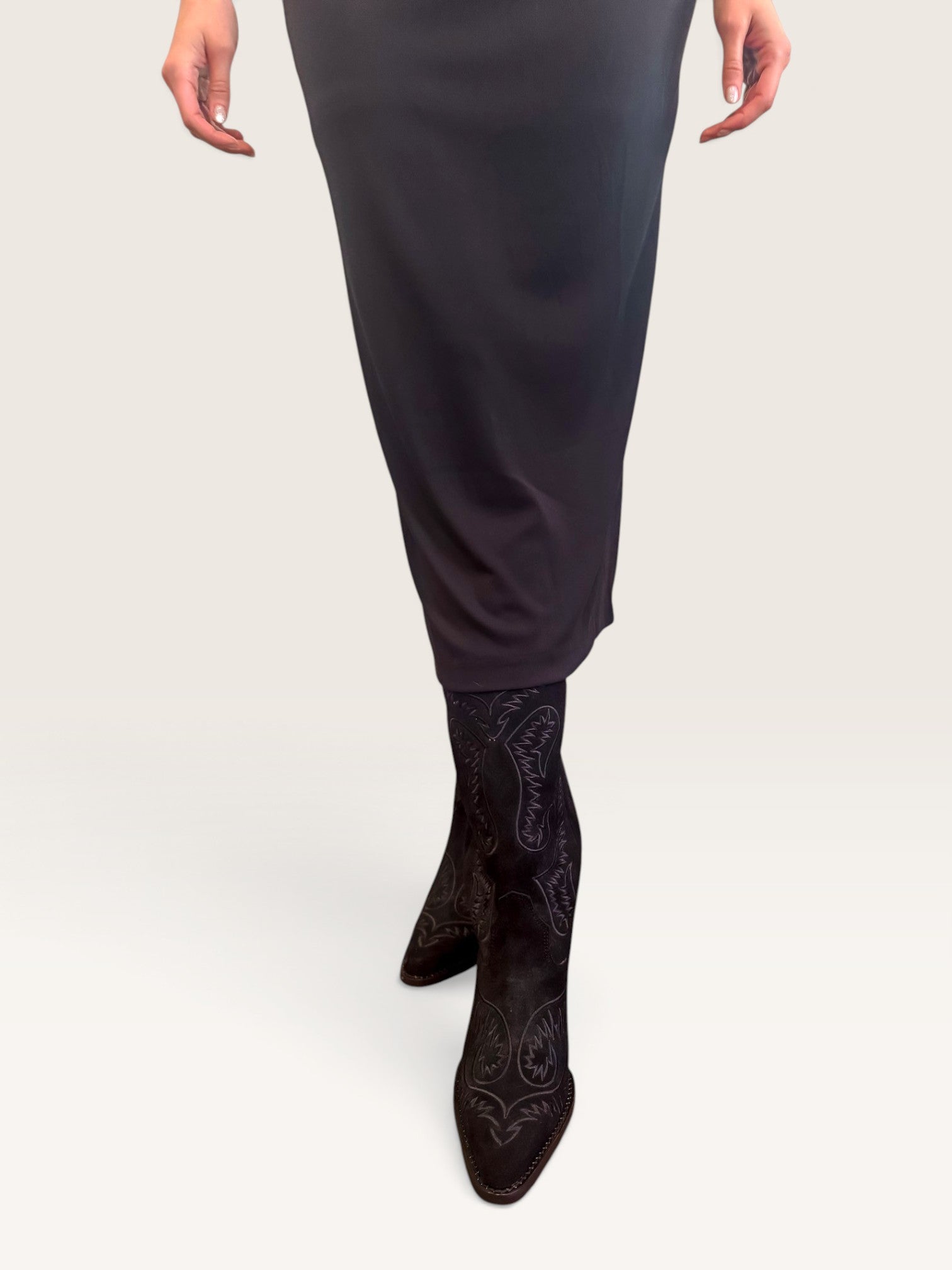 Mo Knit Dress - Black