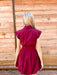 Dyanne Dress - Wine - Tucker Brown