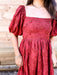 Merlot The Merrier Dress - Tucker Brown
