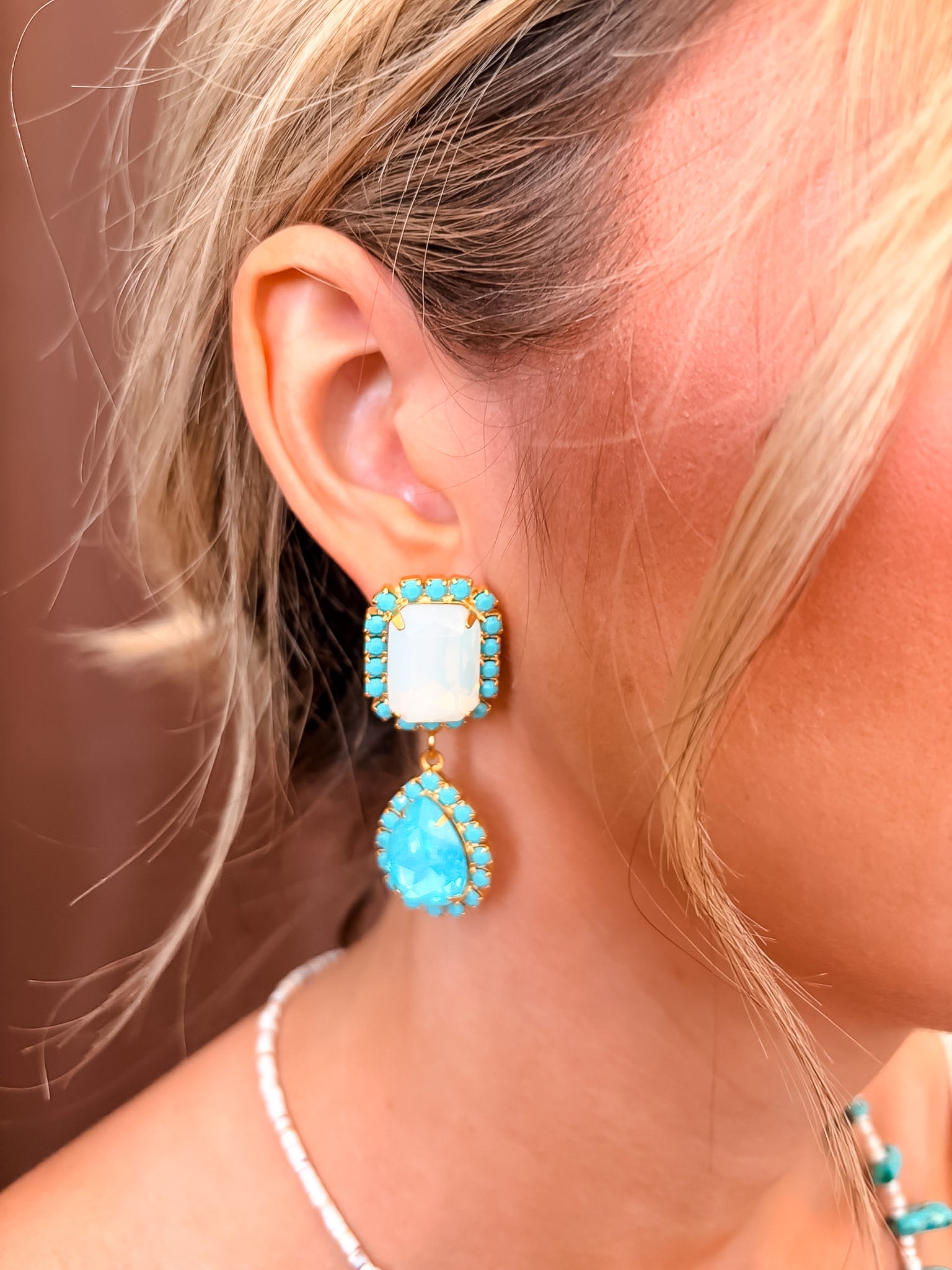 Palm Beach Jewels Earrings - Turquoise