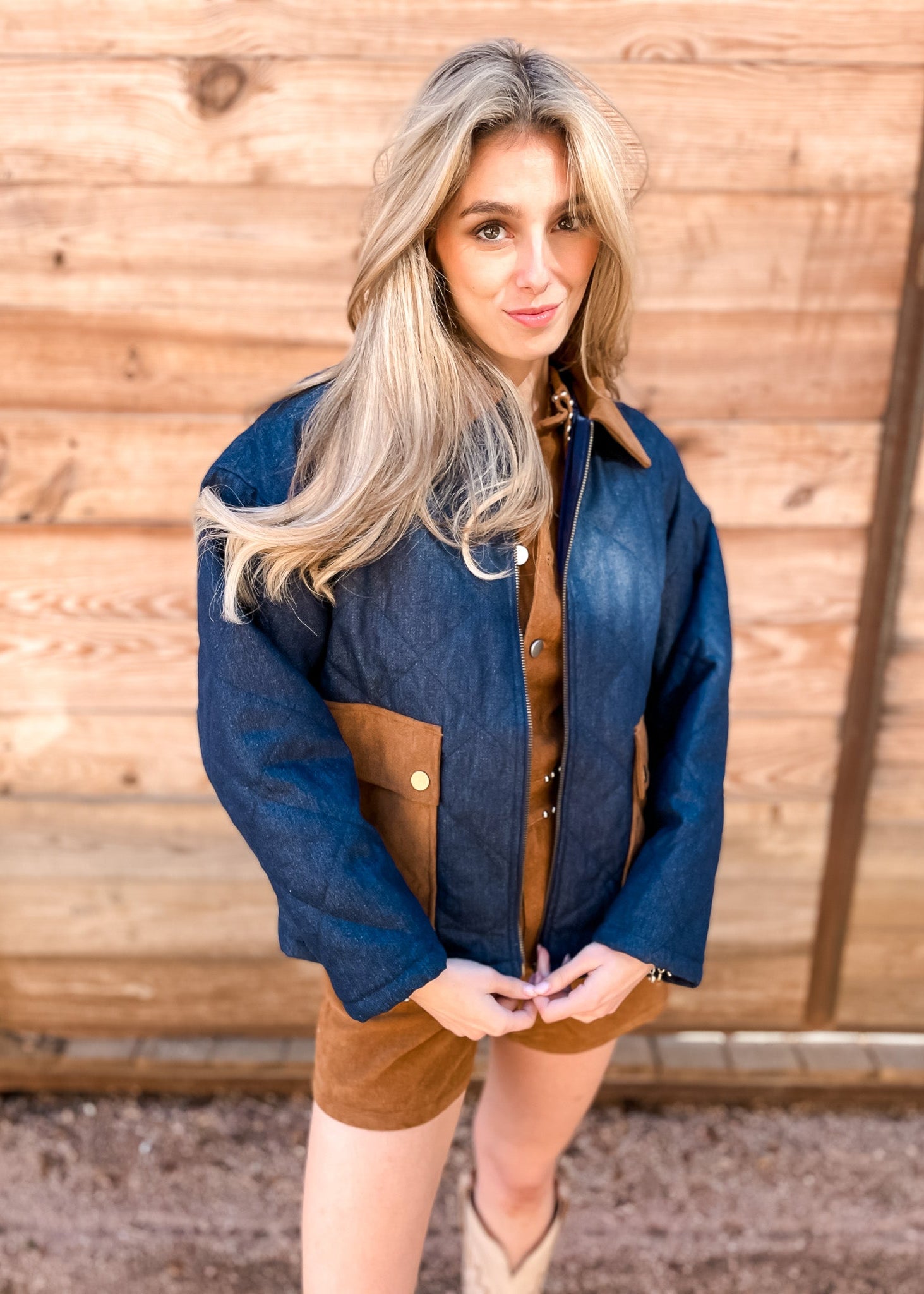 Blue Ridge Quilted Jacket - Tucker Brown