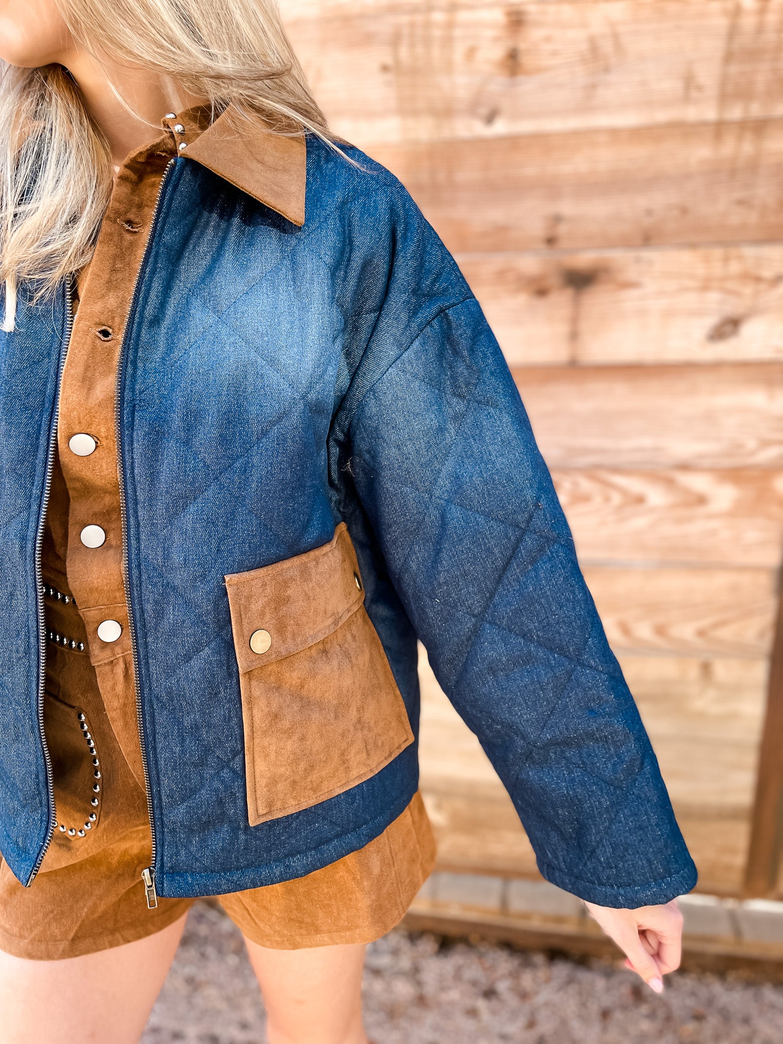 Blue Ridge Quilted Jacket - Tucker Brown