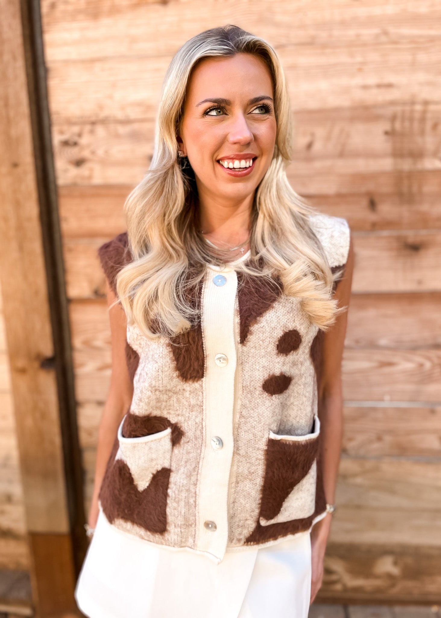 Aryshire Sweater Vest - Tucker Brown