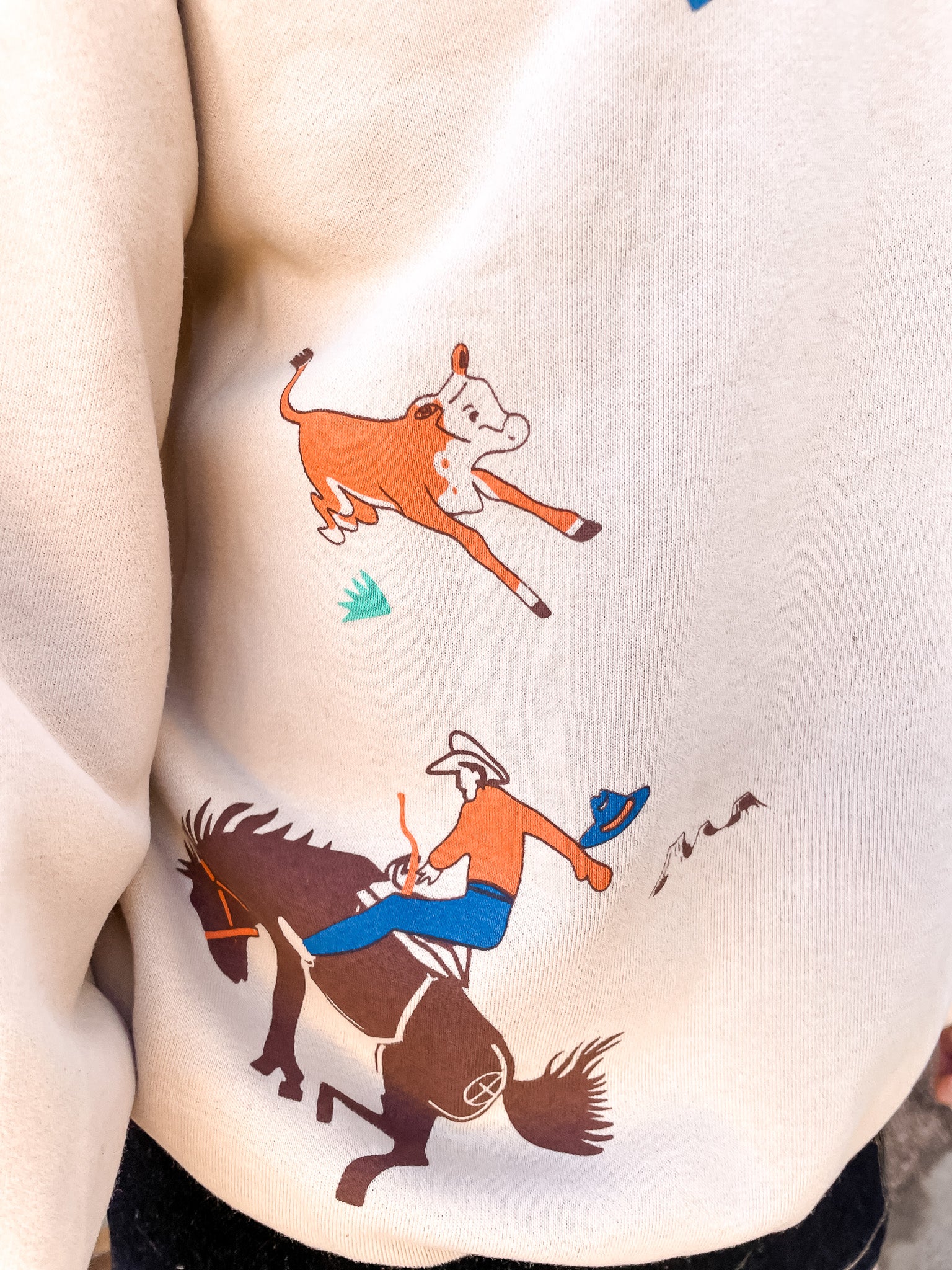 Howdy & Friends Sweatshirt - Tucker Brown