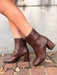 Demi Boot - Coffee - Tucker Brown