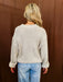 Tied Up Horseshoe Sweater - Natural - Tucker Brown