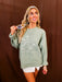 Reining Sweater - Green - Tucker Brown