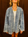 Vintage Bandana Denim Jacket - Tucker Brown