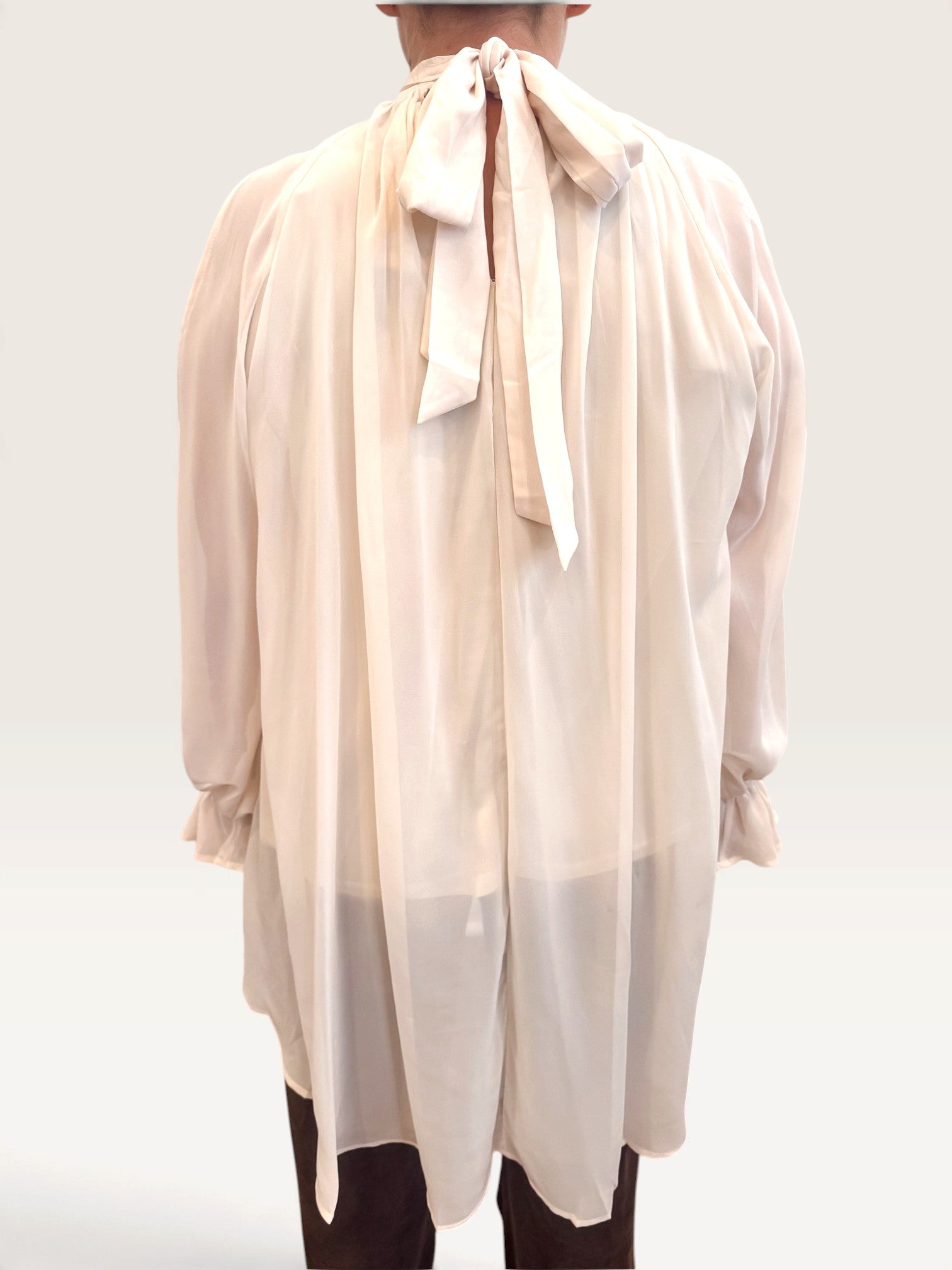 Too Cool High Low Blouse - Cream