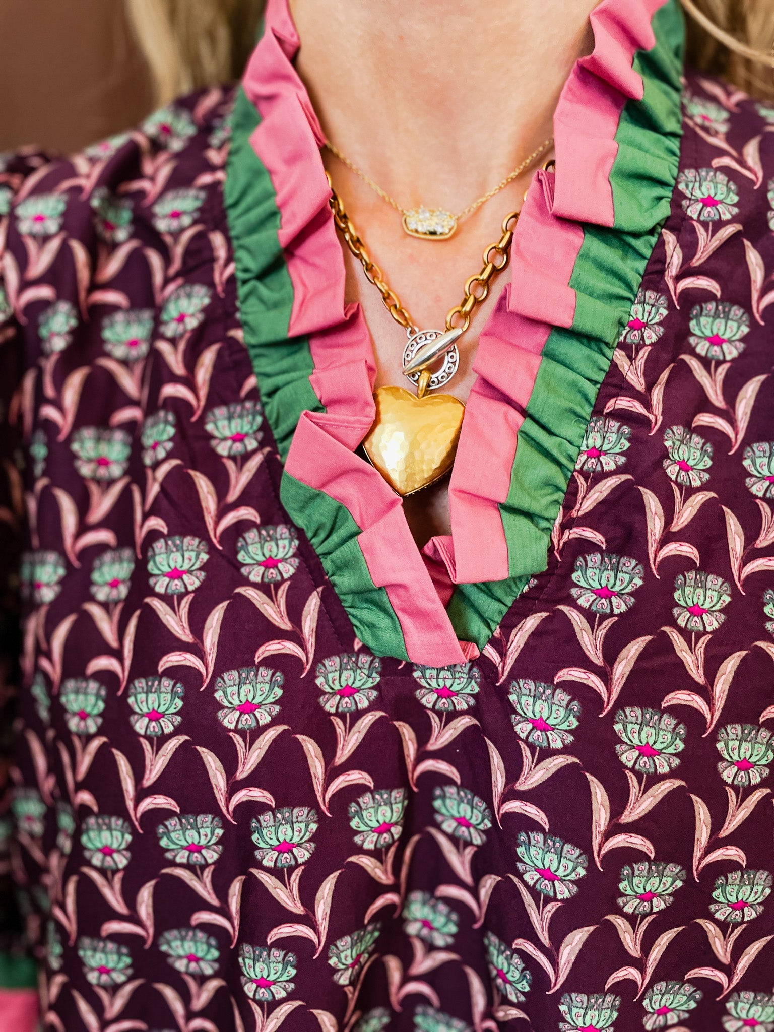 Plum Pudding Dress - Tucker Brown