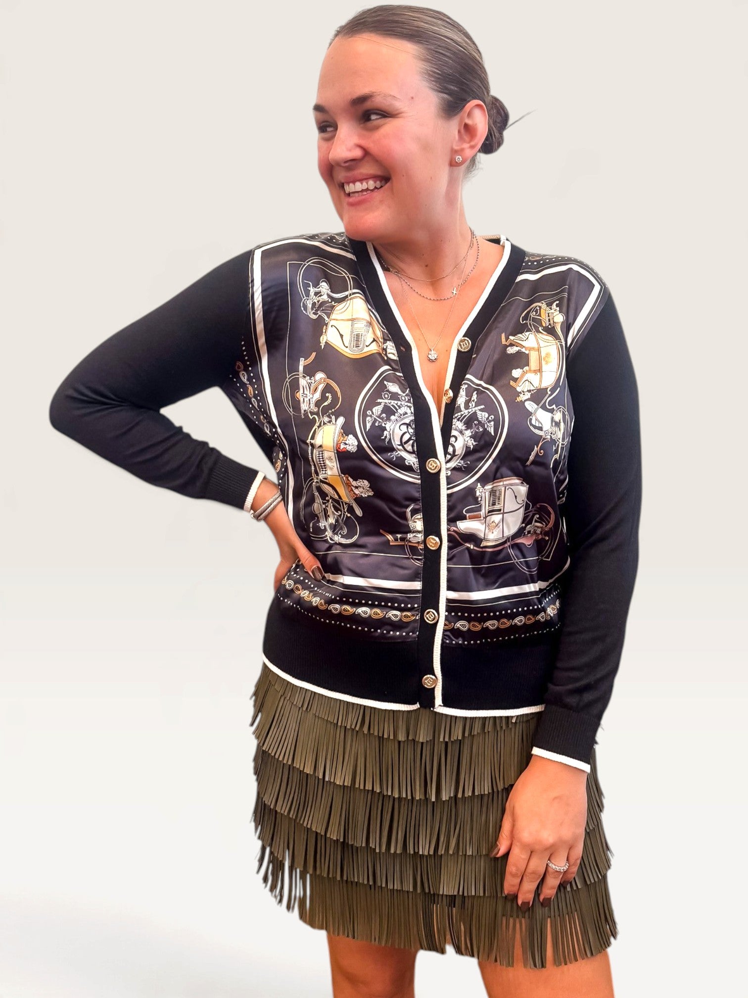 Vintage Carriage Cardigan